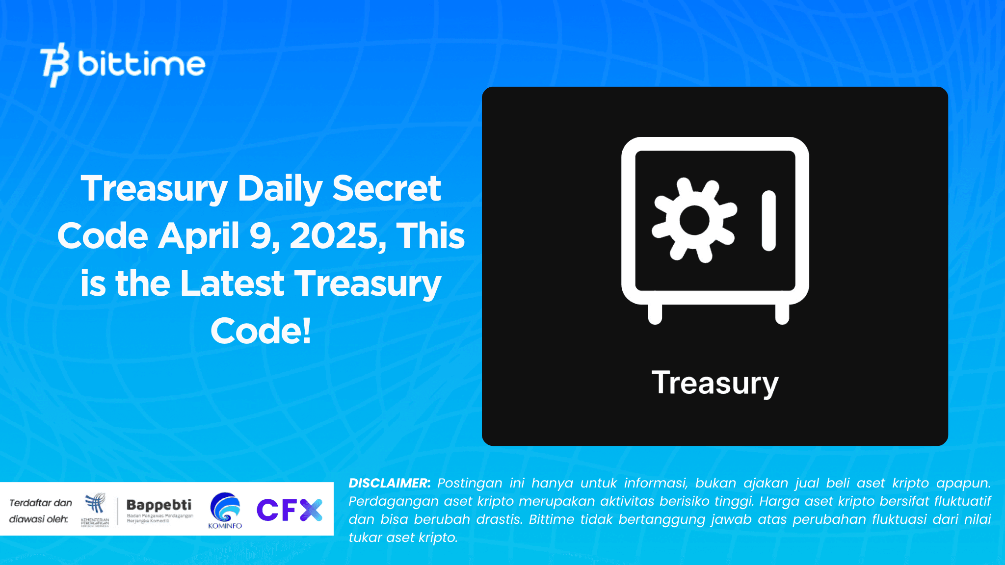 Treasury Daily Secret Code April 9, 2025, This is the Latest Treasury Code!.png