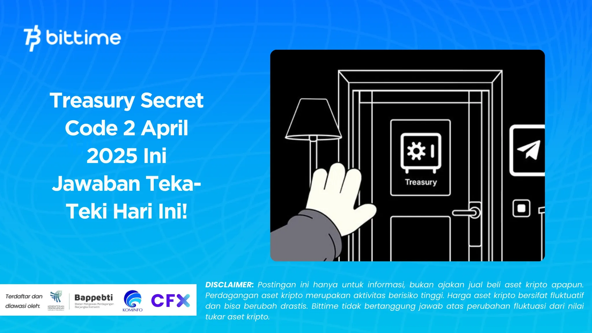 Treasury Secret Code 2 April 2025 Ini Jawaban Teka-Teki Hari Ini!.webp