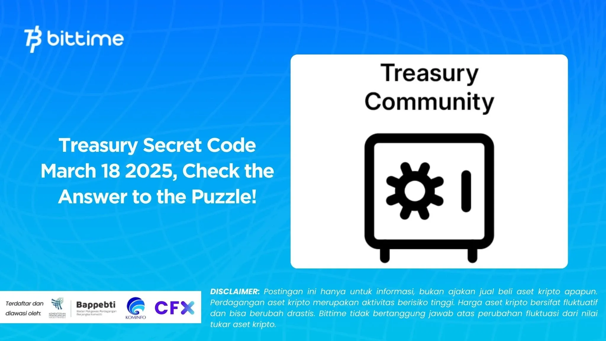 Treasury Secret Code March 18, 2025, Check the Answer to the Puzzle!