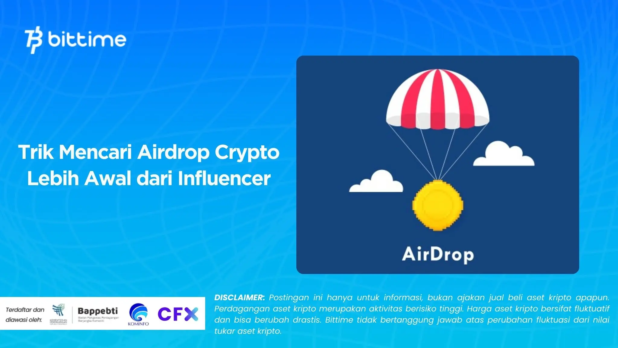 Trik Mencari Airdrop Crypto Lebih Awal dari Influencer.