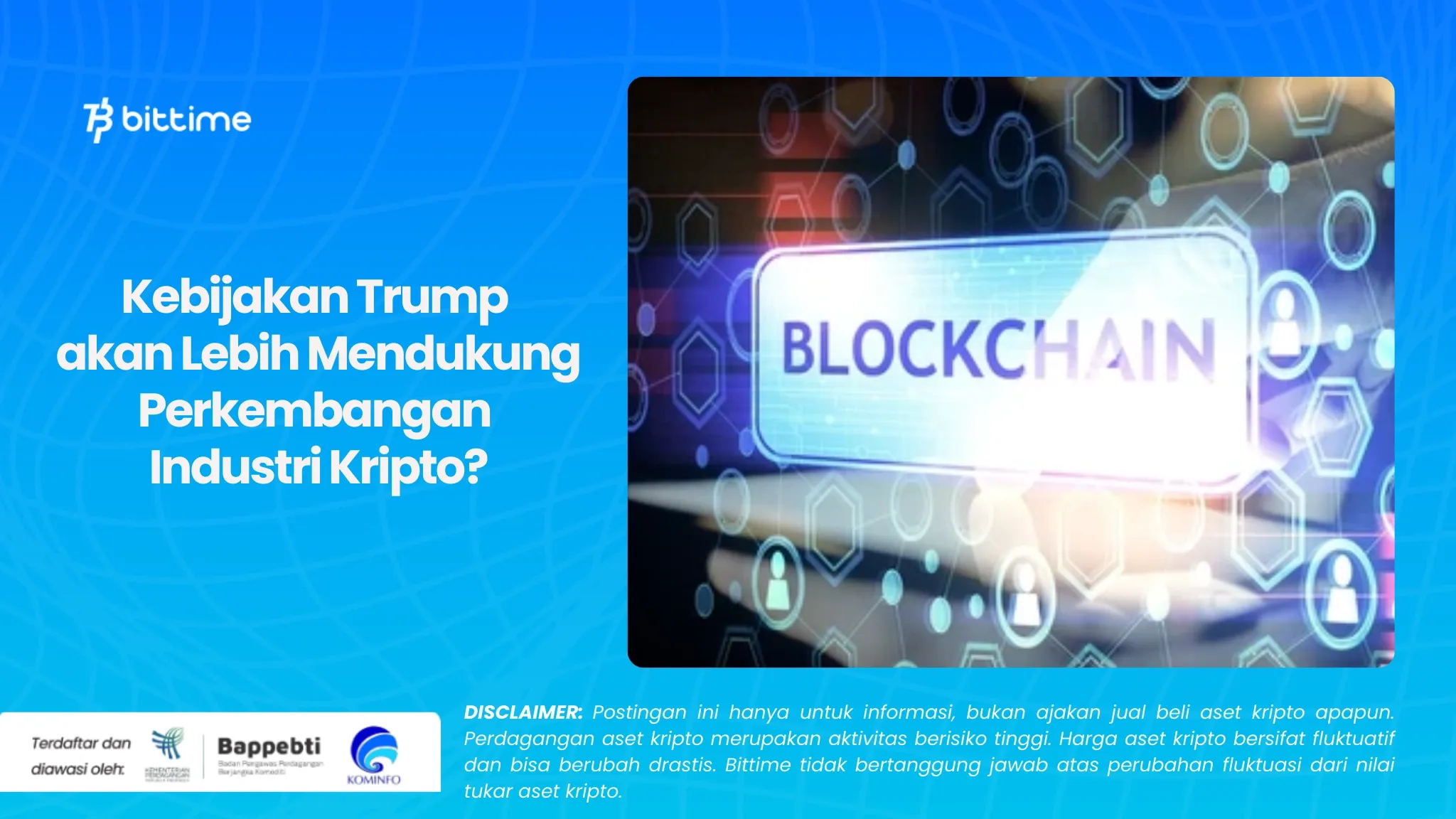 Trump Dukung Perkembangan Industri Kripto