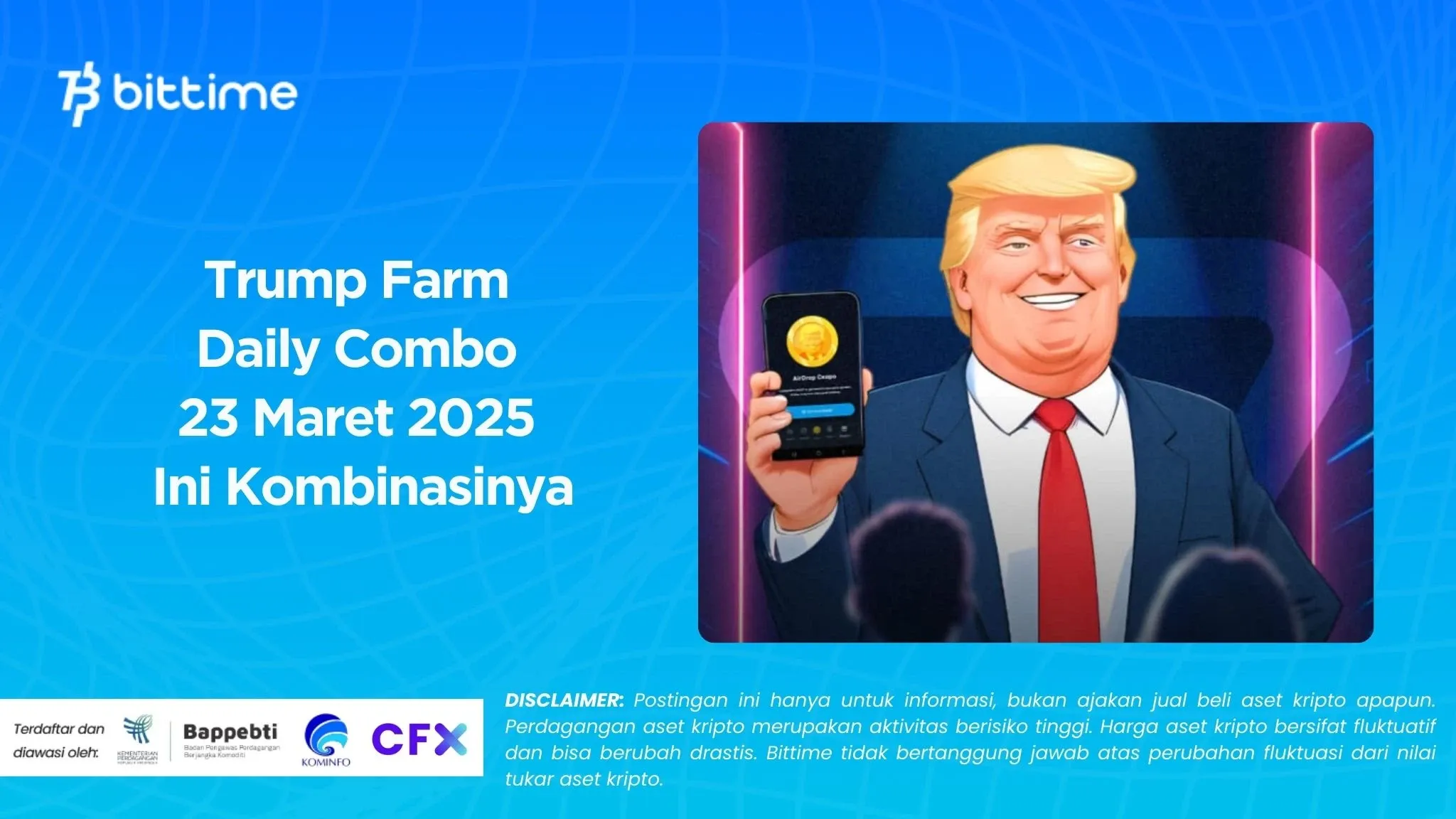 Trump Farm Daily Combo 23 Maret 2025 Ini Kombinasinya.webp