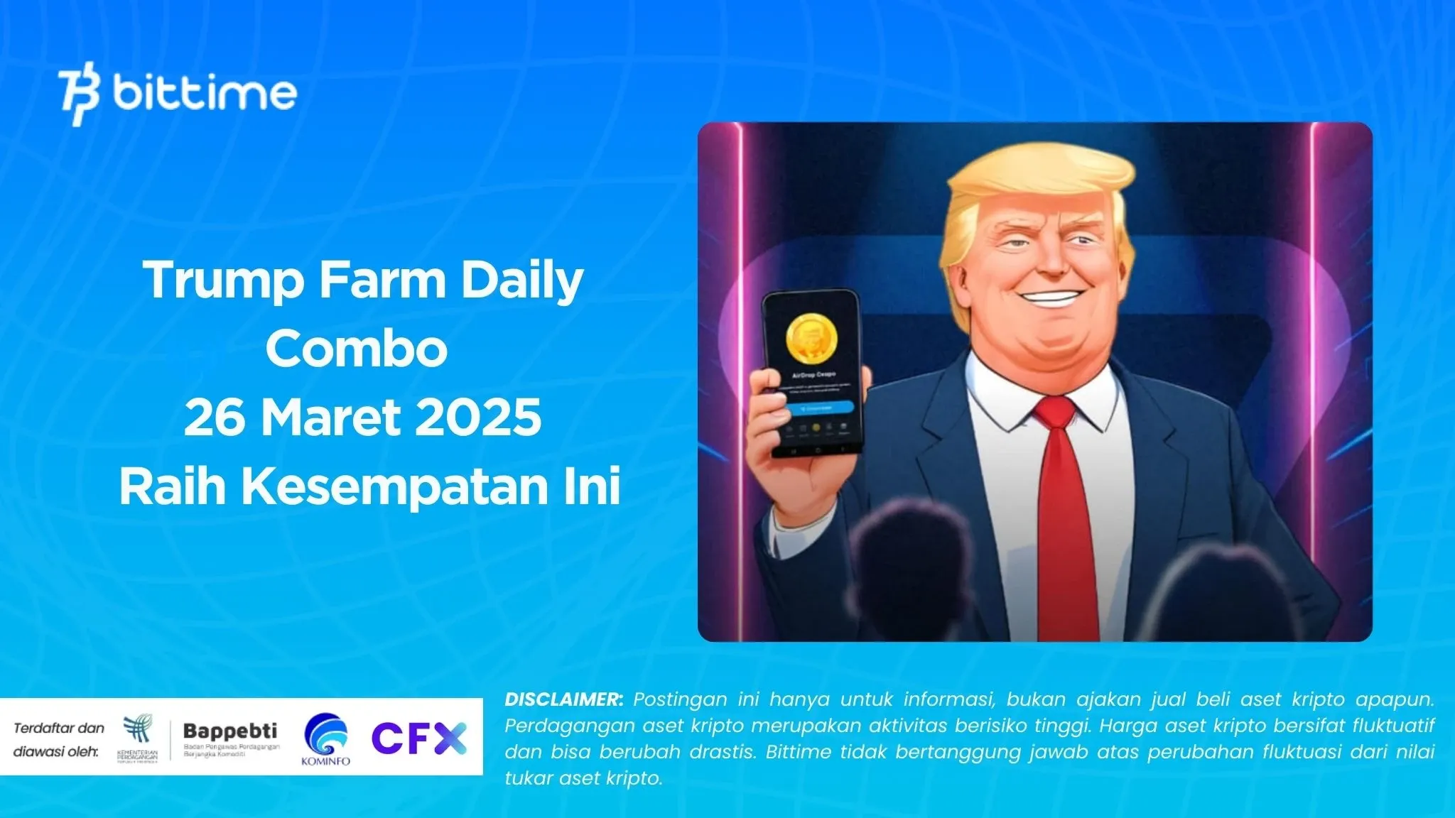 Trump Farm Daily Combo  26 Maret 2025  Raih Kesempatan Ini.webp