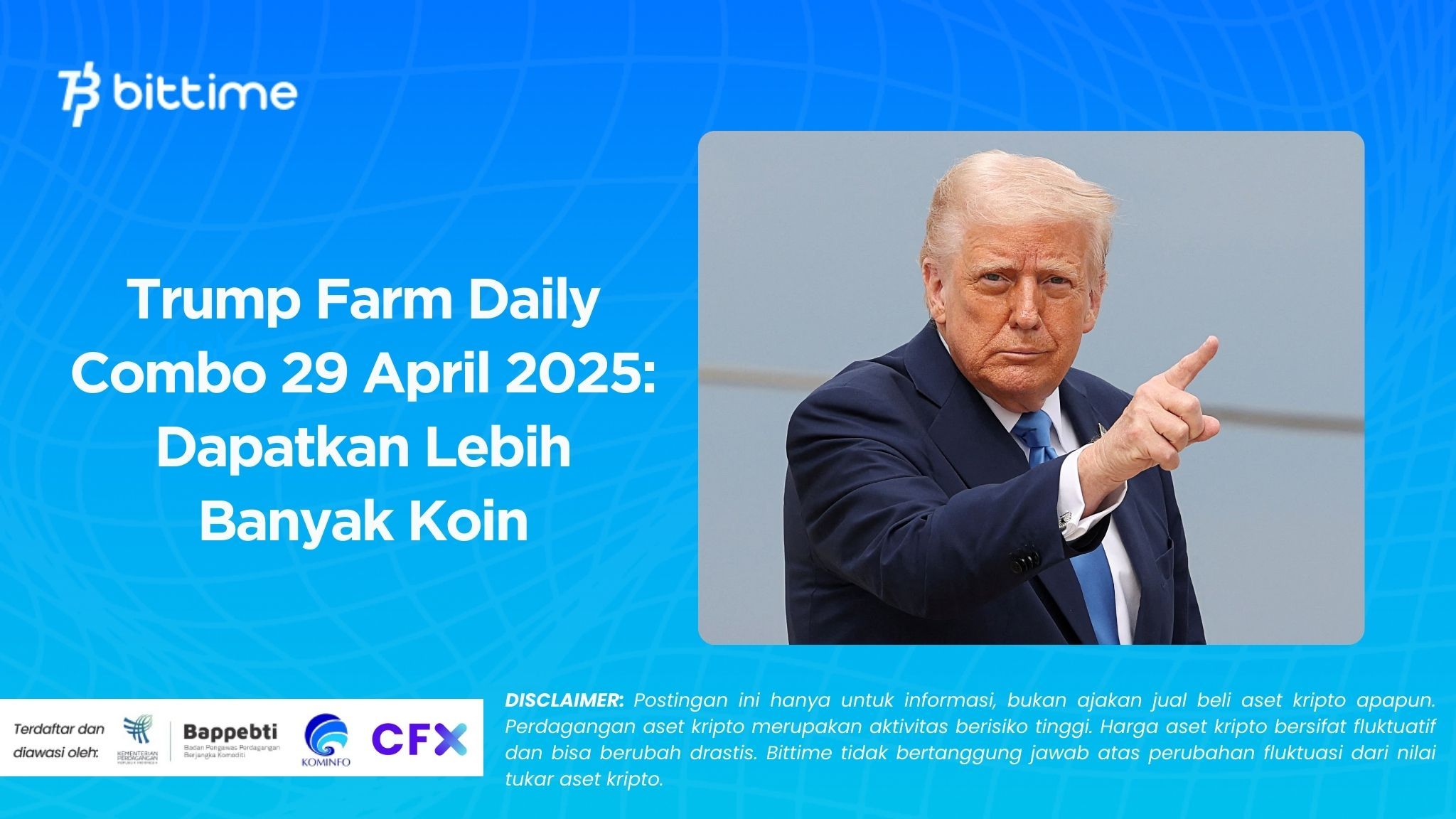 Trump Farm Daily Combo 29 April 2025 Dapatkan Lebih Banyak Koin