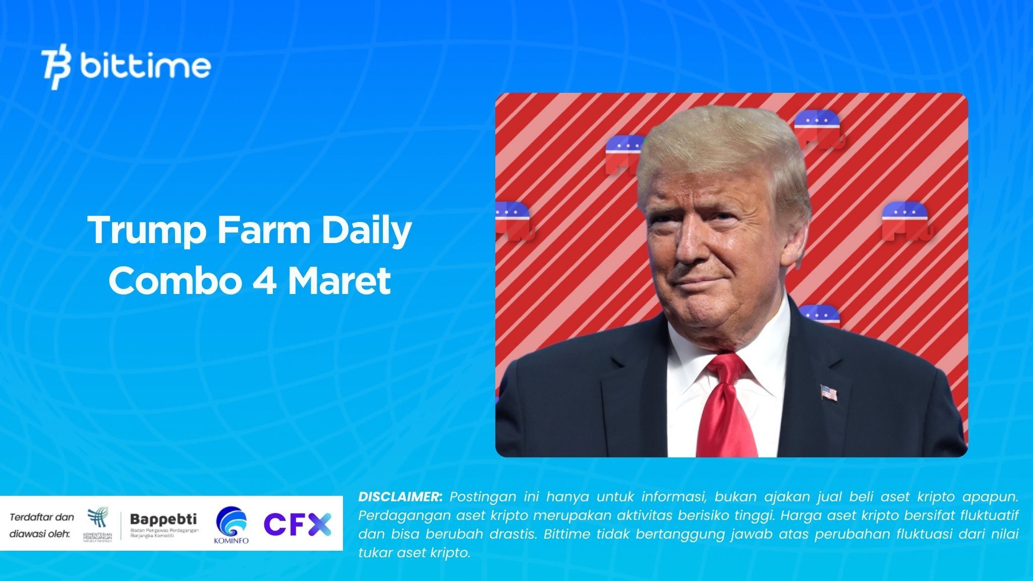 Trump Farm Daily Combo 4 Maret