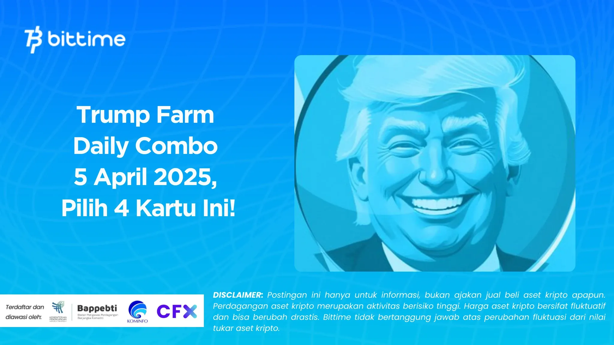 Trump Farm Daily Combo 5 April 2025, Pilih 4 Kartu Ini!