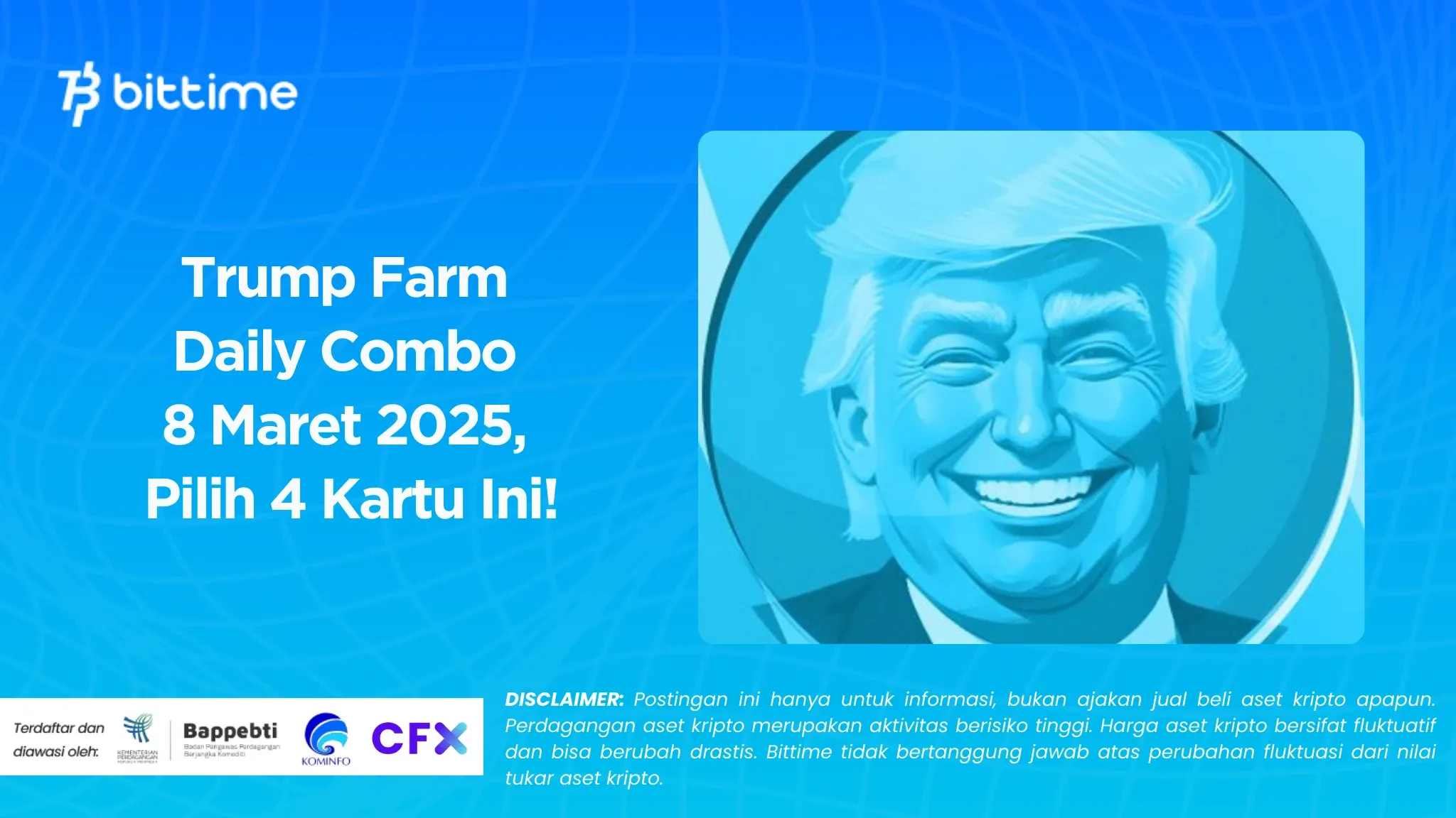 Trump Farm Daily Combo 8 Maret 2025, Pilih 4 Kartu Ini!.webp