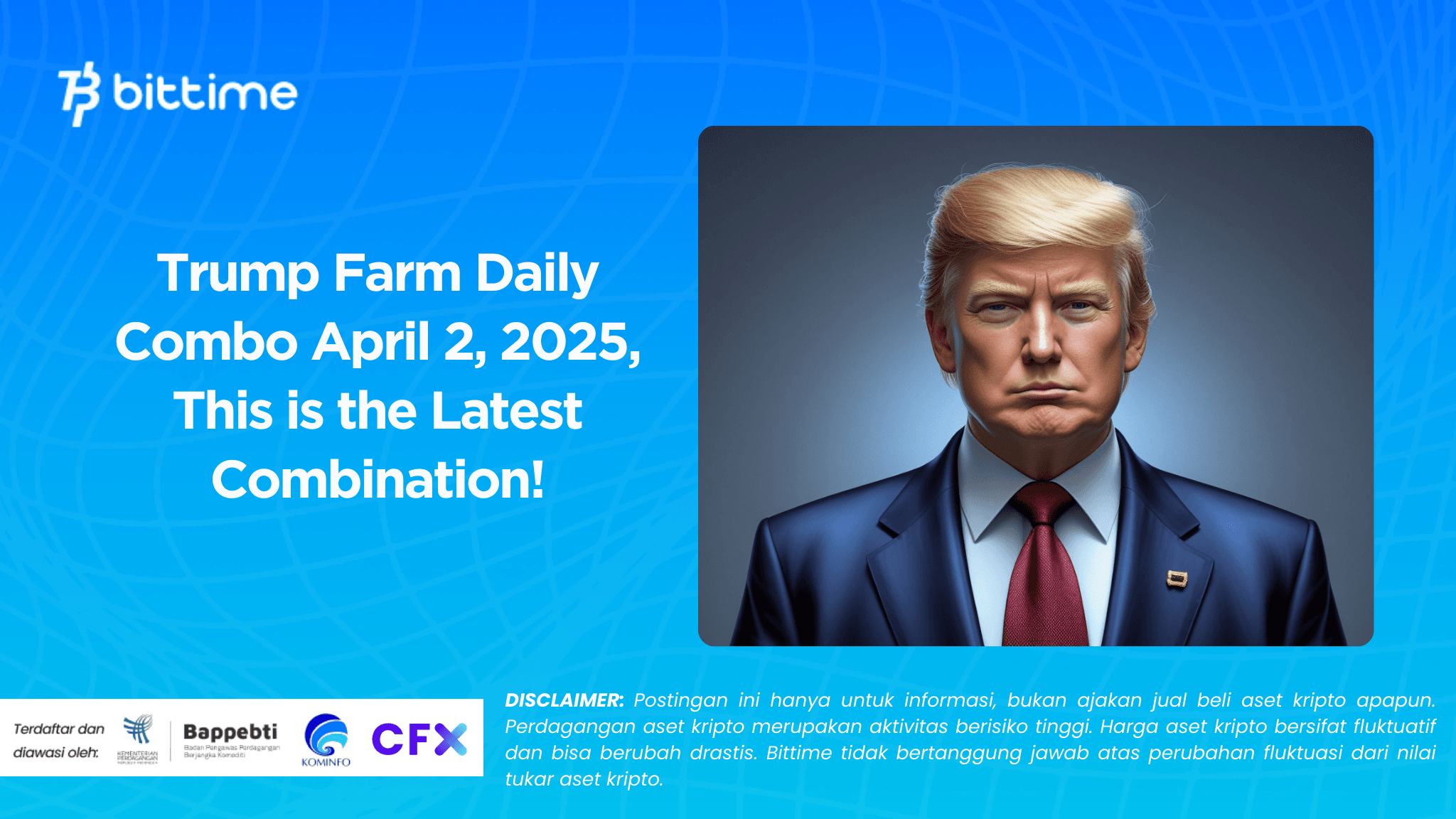 Trump Farm Daily Combo April 2, 2025, This is the Latest Combination!