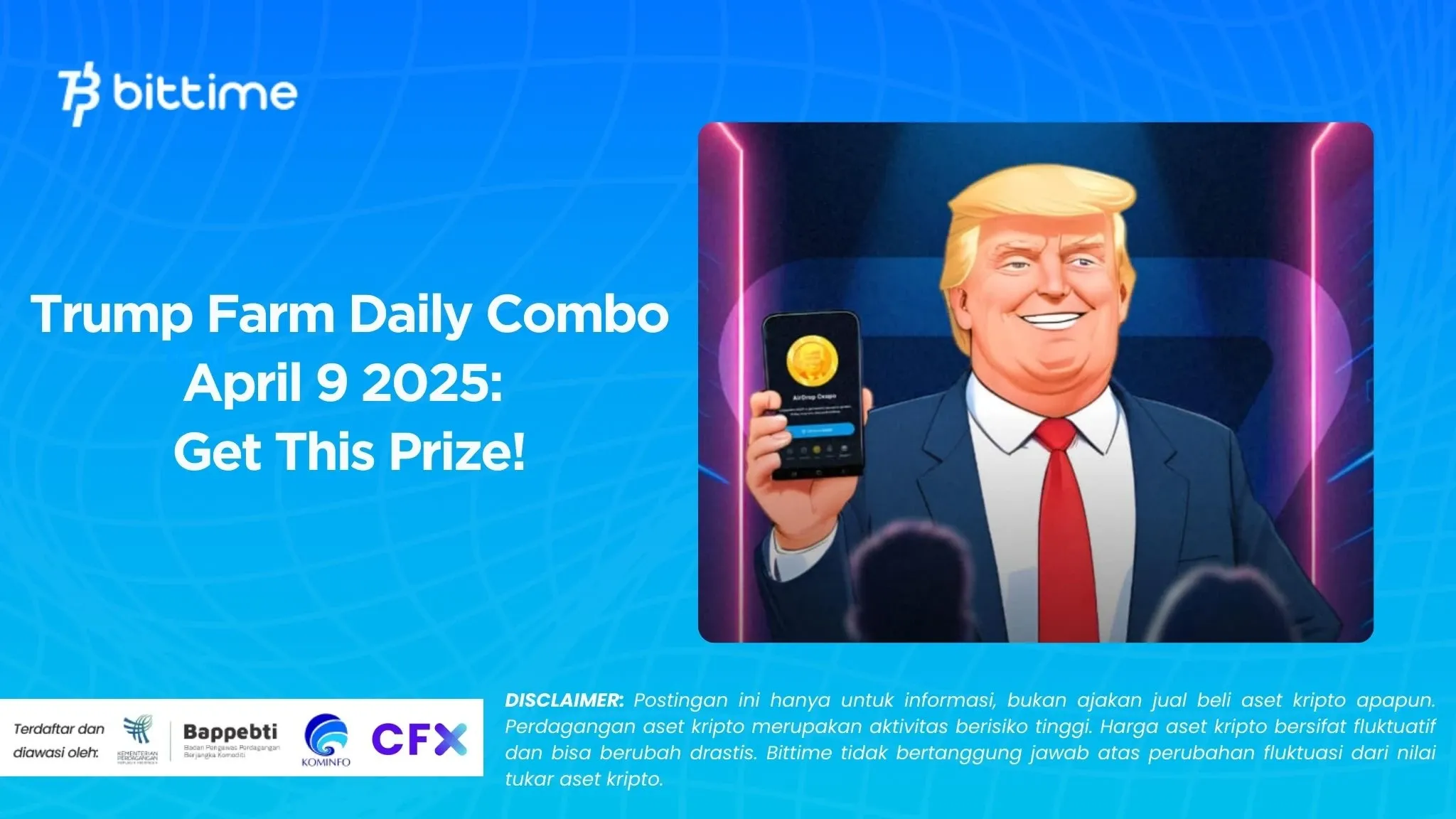 Trump Farm Daily Combo April 9 2025: Get This Prize!