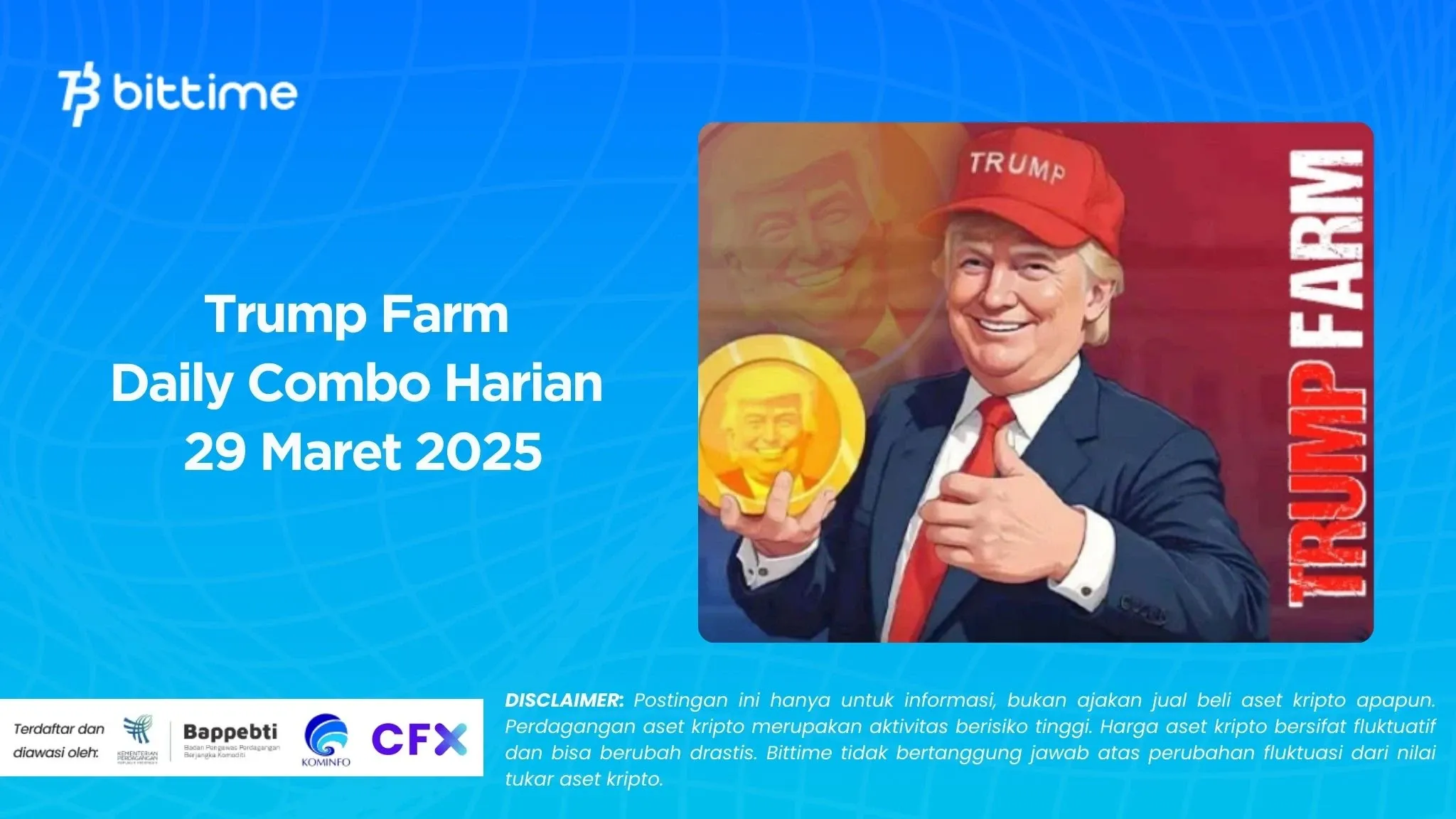 Trump Farm Daily Combo Harian 29 Maret 2025