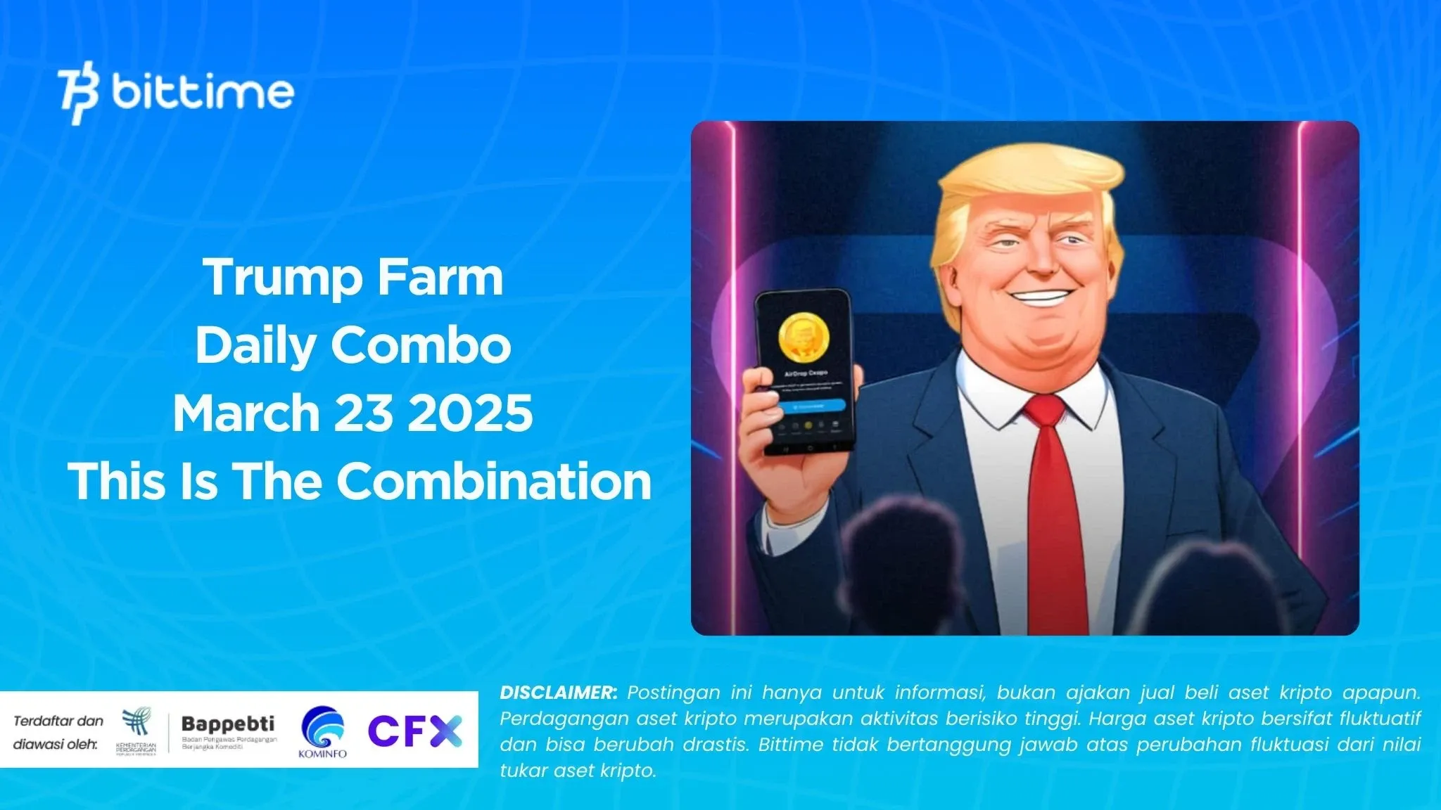 Trump Farm Daily Combo March 23 2025 This Is The Combination