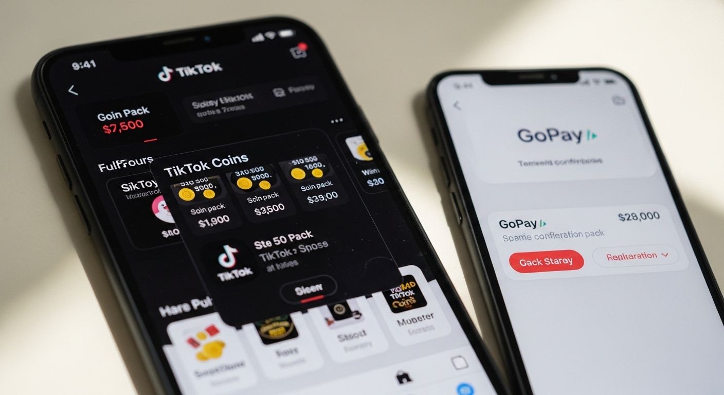 Tukar Coin TikTok Jadi Saldo Dana Gopay Alur Resmi 2025
