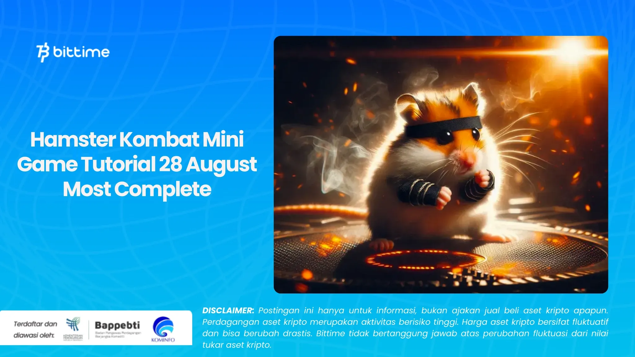 Tutorial Hamster Kombat Mini Game 28 Agustus Terlengkap