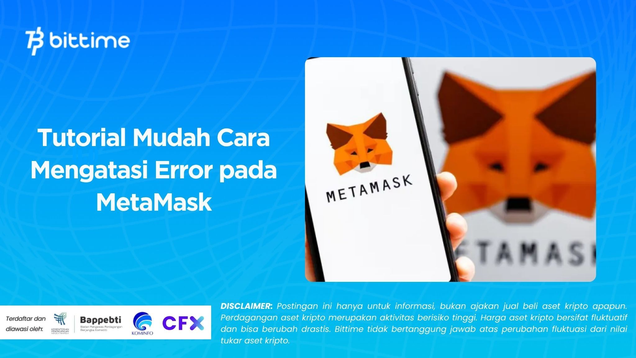 Tutorial Mudah Cara Mengatasi Error pada MetaMask