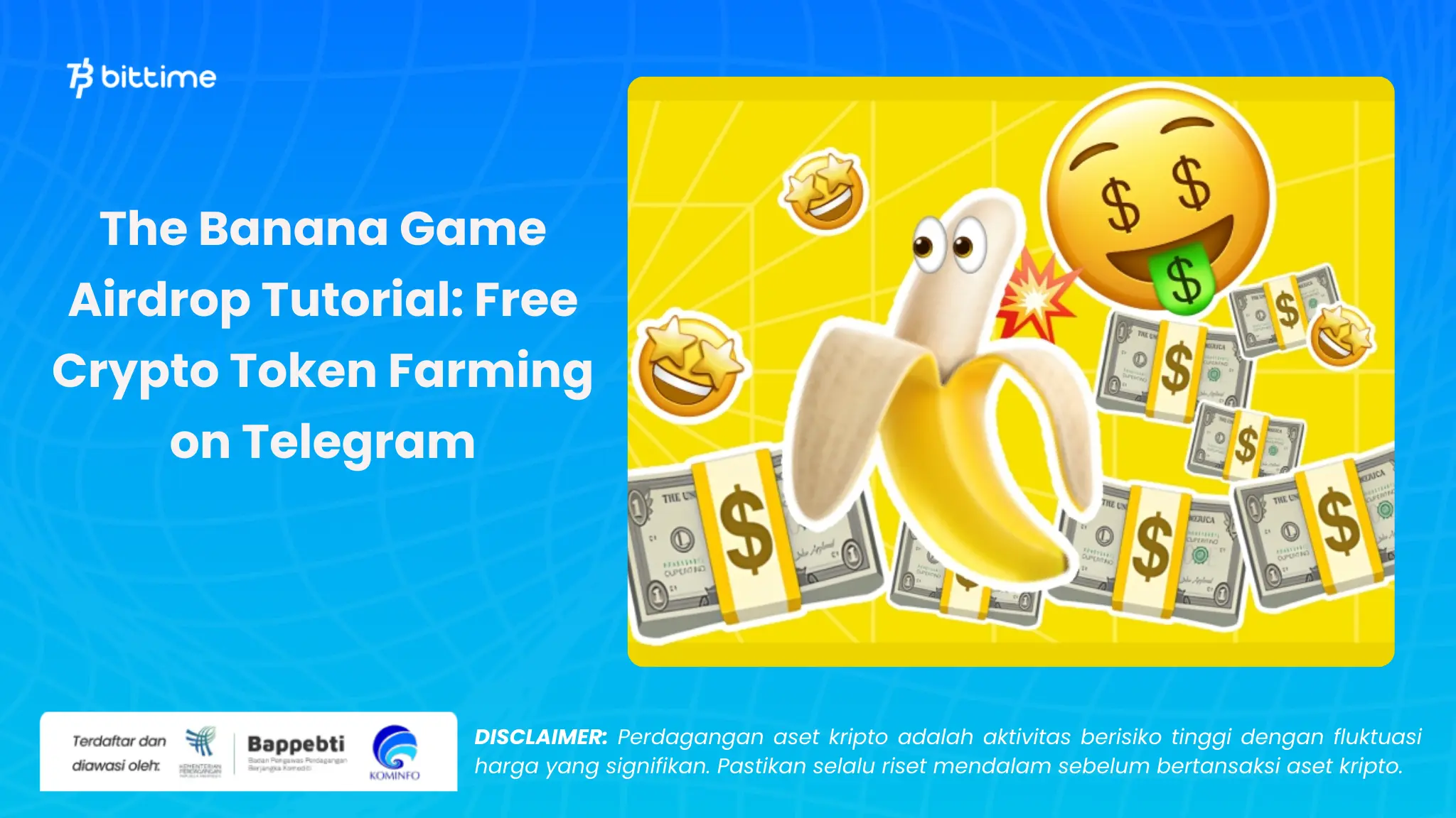 Tutorial The Banana Game Airdrop - Bittime