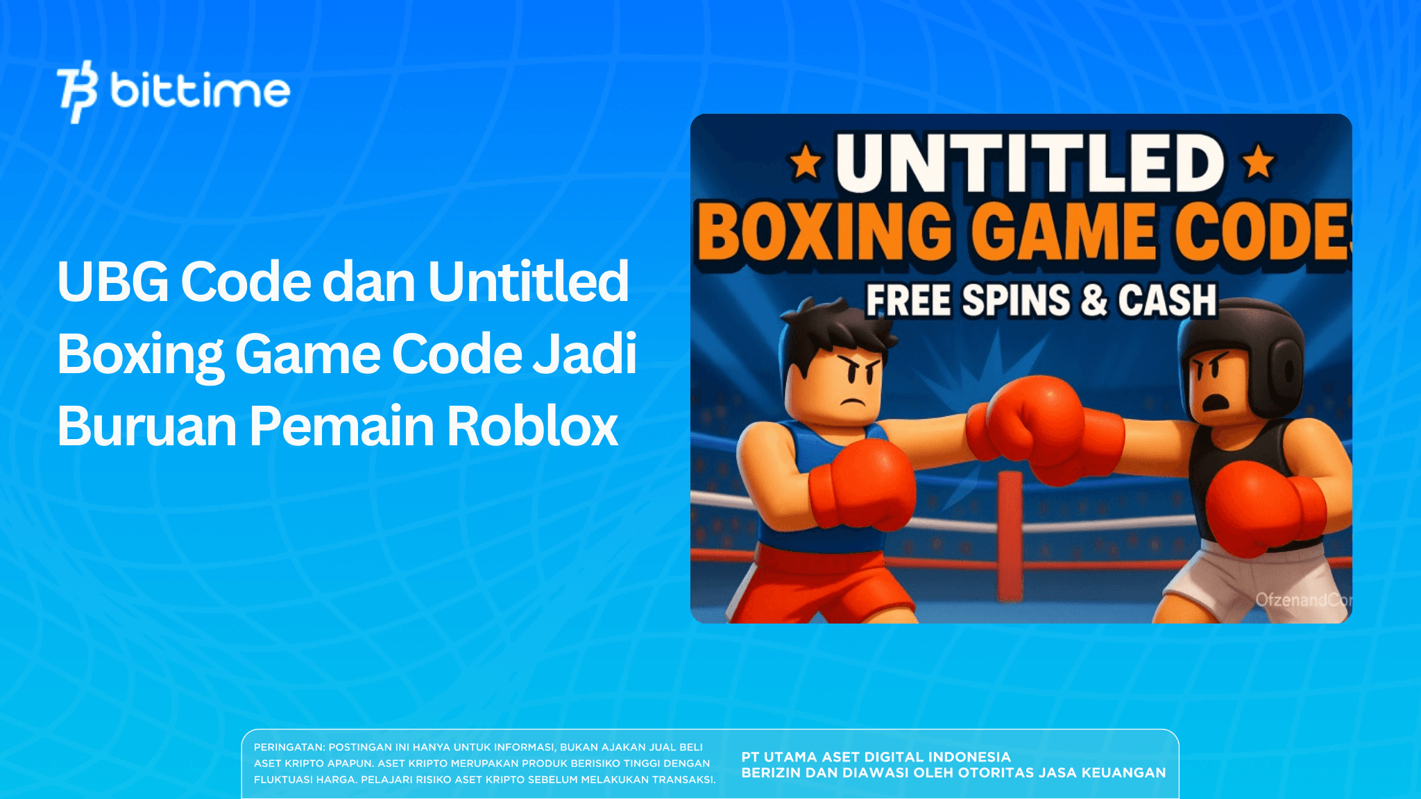 UBG Code dan Untitled Boxing Game Code Jadi Buruan Pemain Roblox