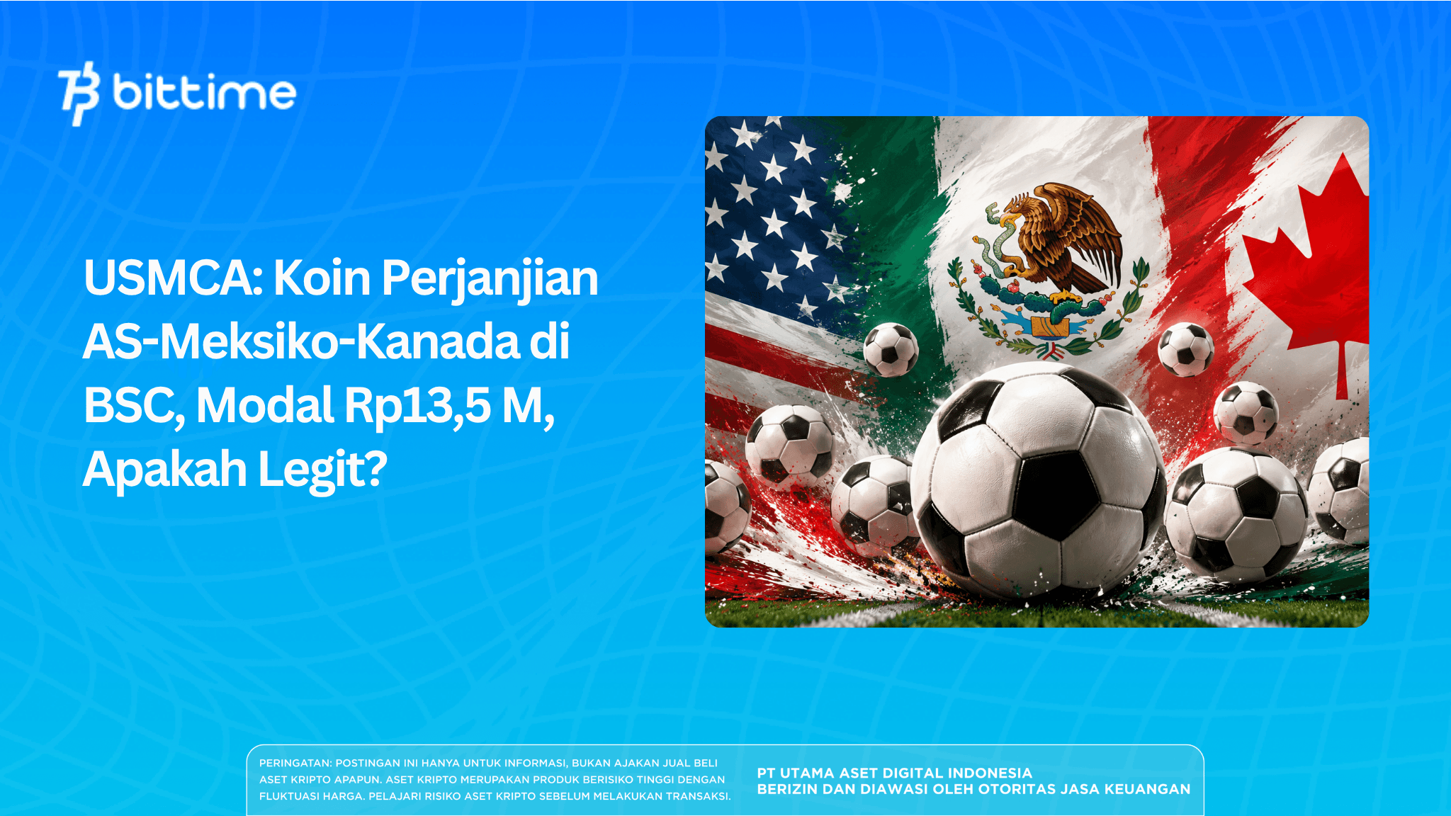 USMCA Token di BSC: Modal Rp13,5 M, Legit atau Scam?