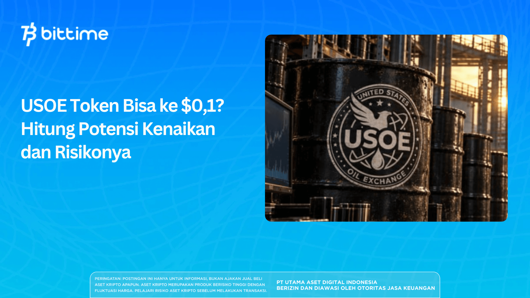 USOE Token Bisa ke $0,1? Hitung Potensi Kenaikan dan Risikonya