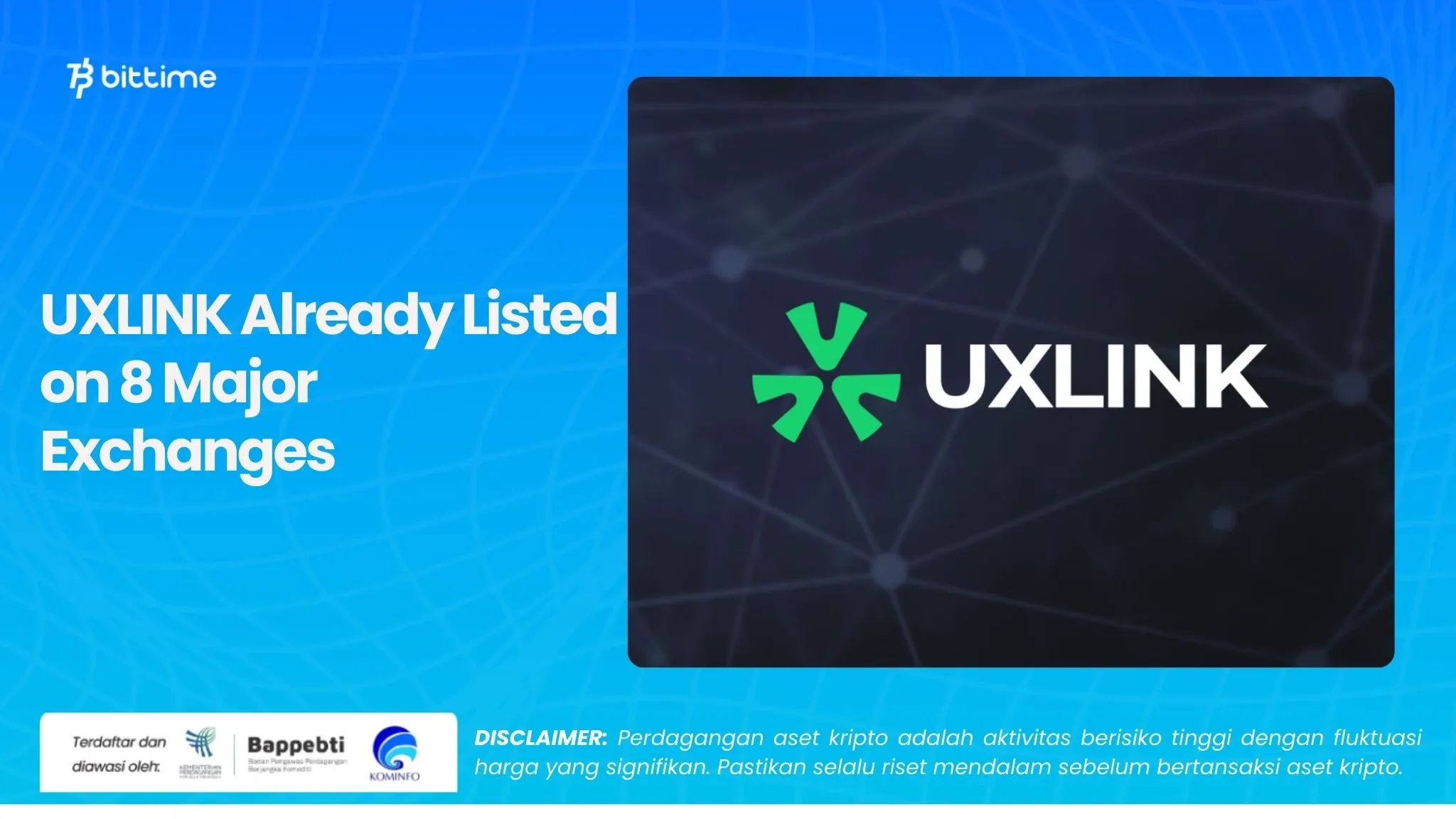 UXLINK Already Listed on 8 Major Exchanges.webp