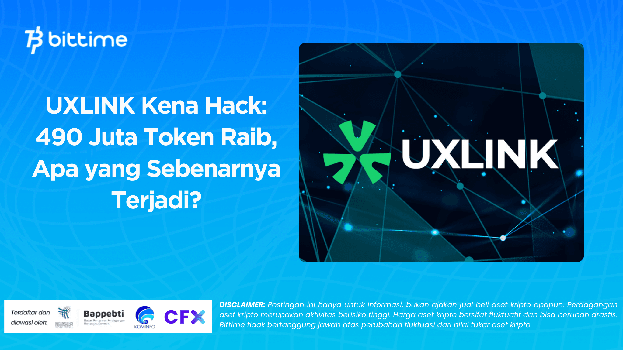 UXLINK Kena Hack: 490 Juta Token Raib, Apa yang Sebenarnya Terjadi?