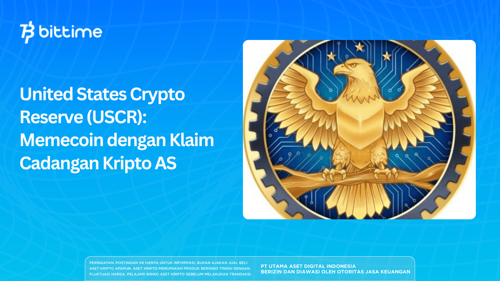 United States Crypto Reserve (USCR): Memecoin dengan Klaim Cadangan Kripto AS