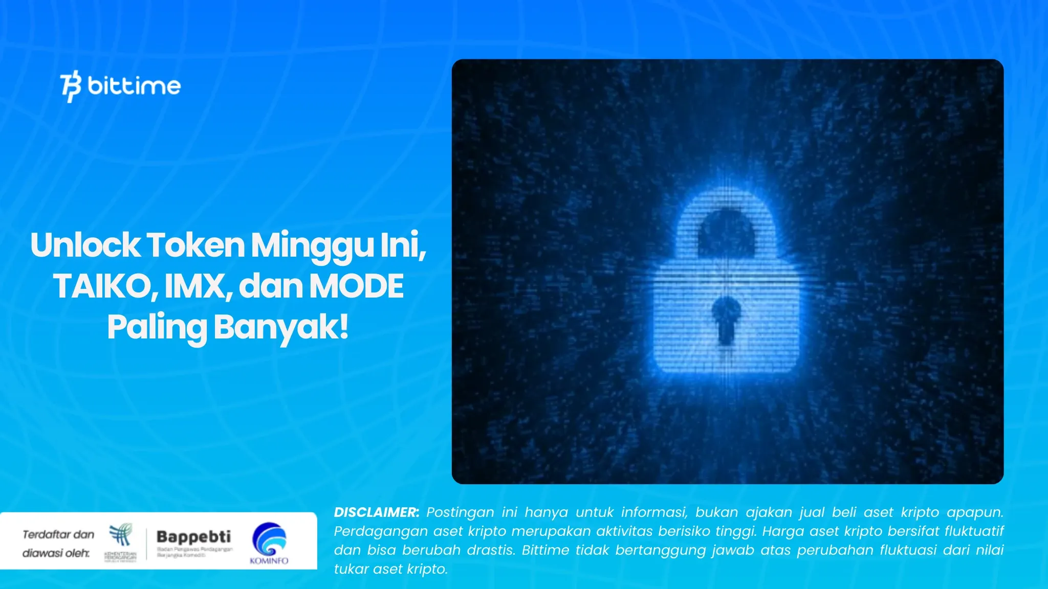 Unlock Token Minggu Ini