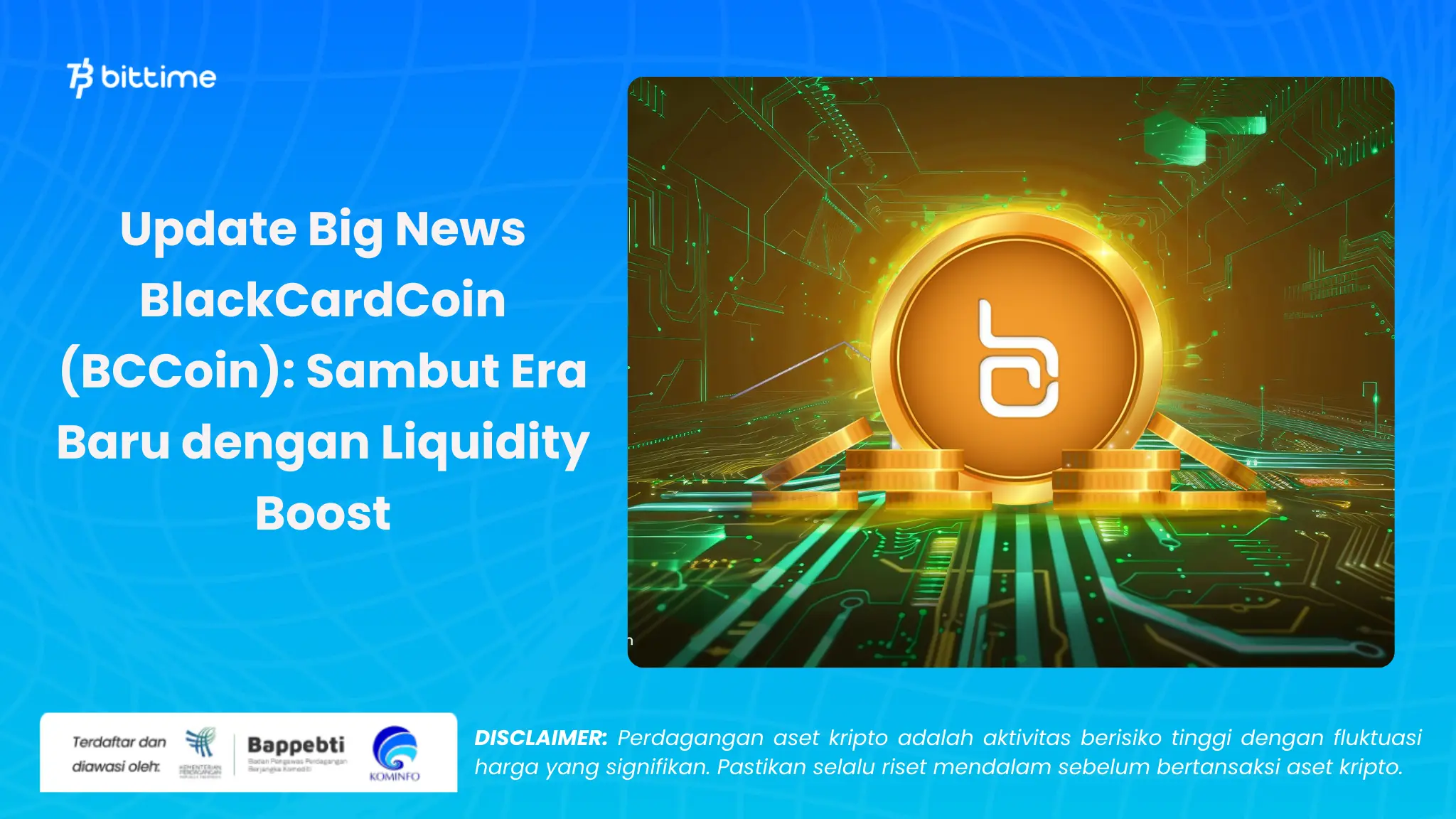 Update Big News BlackCardCoin (BCCoin) - Bittime.webp