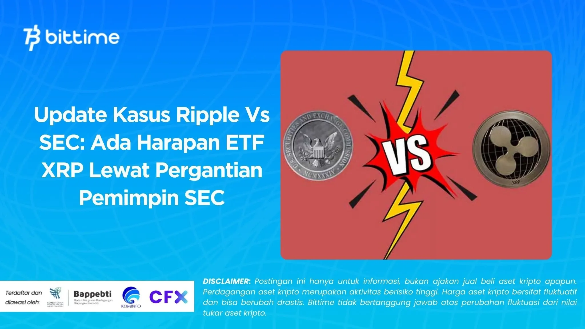 Update Kasus Ripple Vs SEC: Ada Harapan ETF XRP Lewat Pergantian Pemimpin SEC