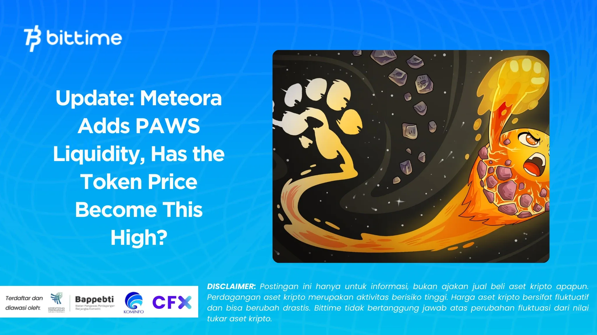 Update: Meteora Adds PAWS Liquidity, Has the Token Price Become This High?