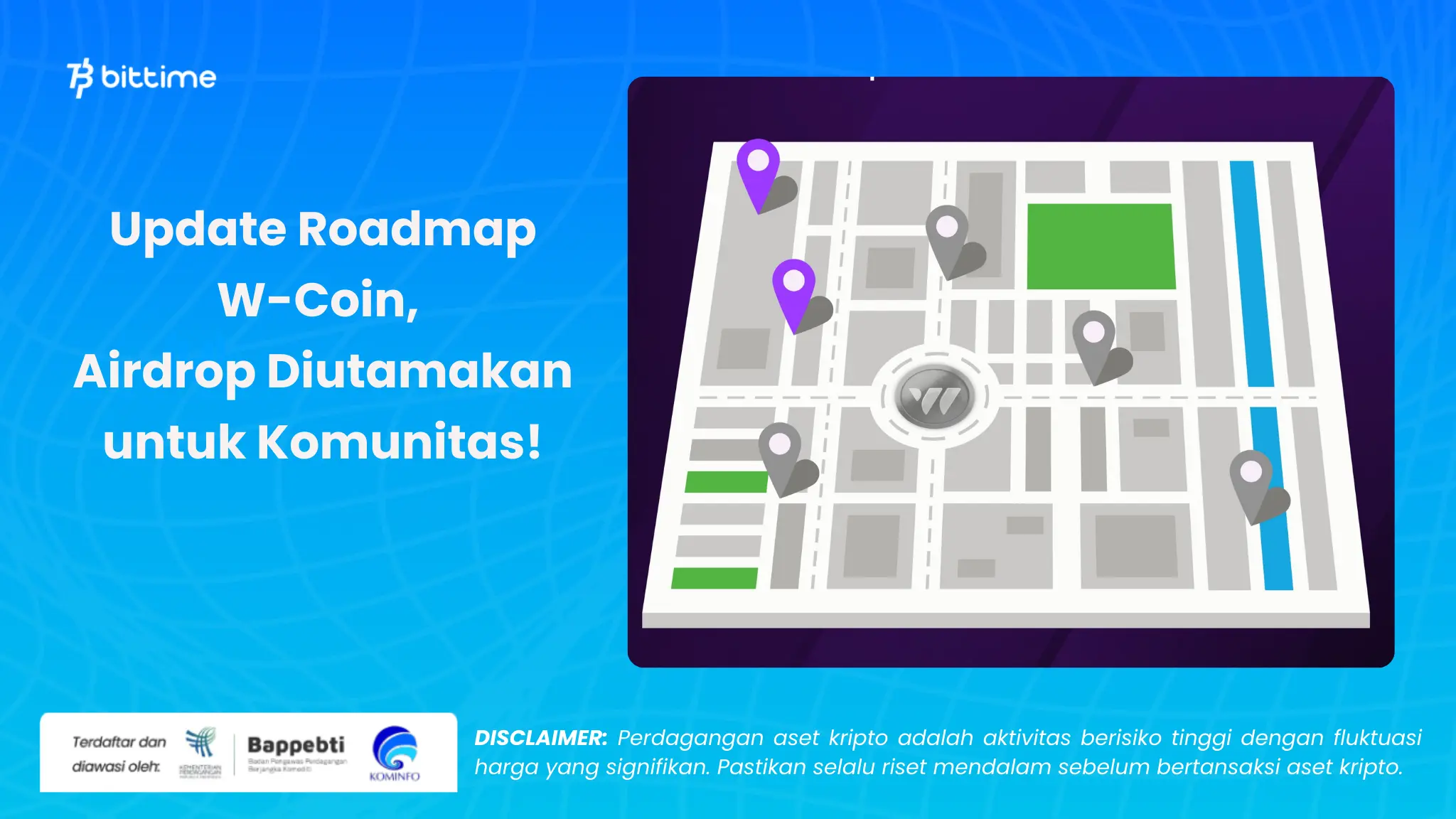 Update Roadmap W-Coin - Bittime