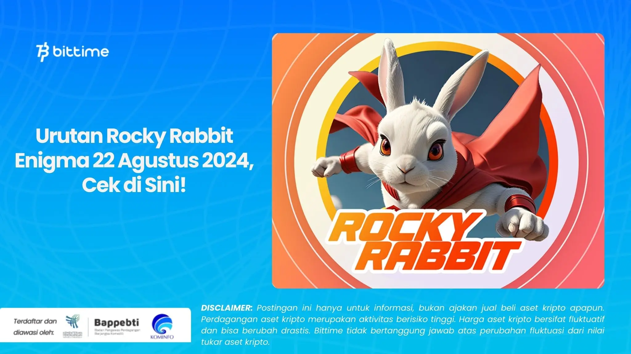 Urutan Rocky Rabbit Enigma 22 Agustus 2024, Cek di Sini!.webp