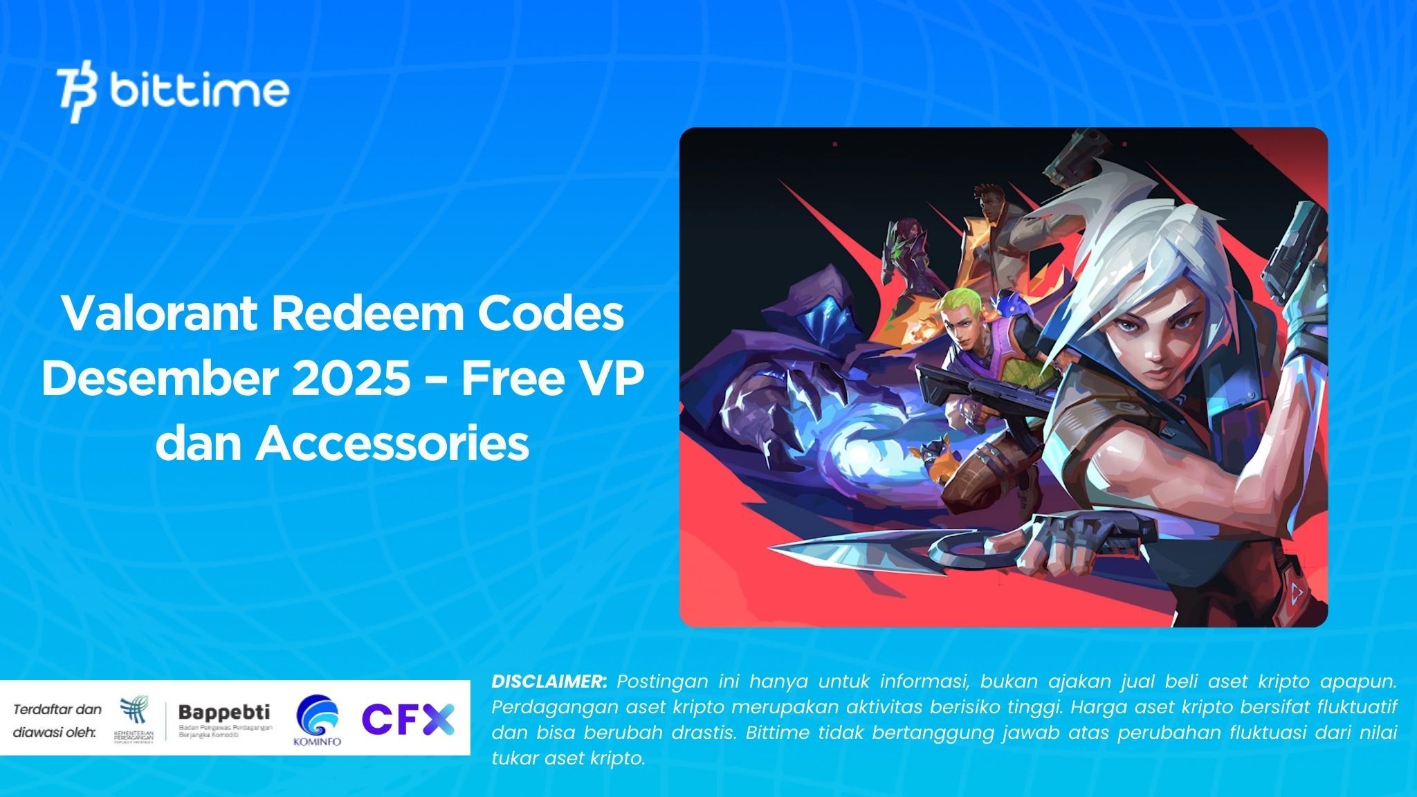 Valorant Redeem Codes Desember 2025 – Free VP dan Accessories