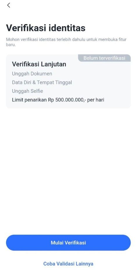 Verifikasi Akun.