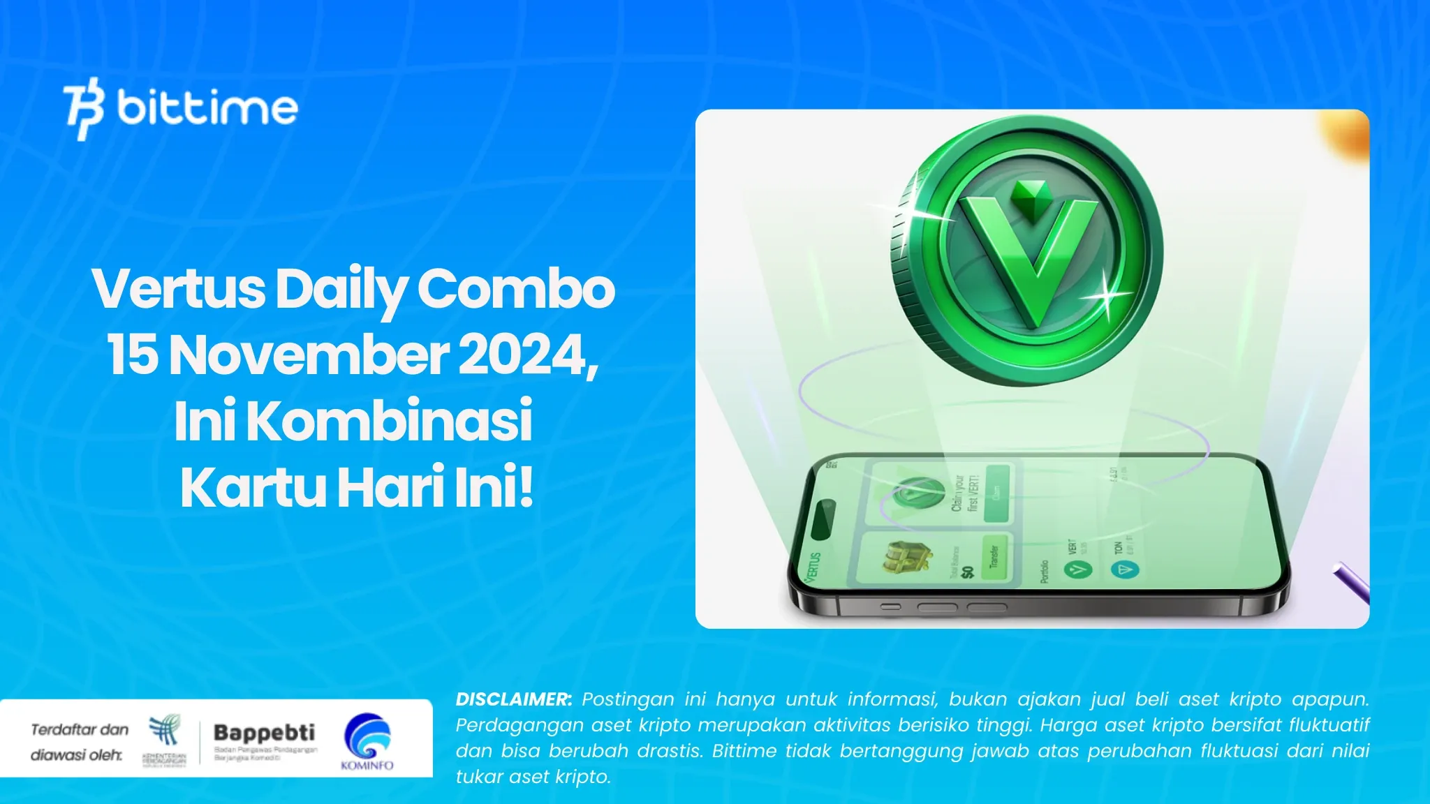 Vertus Daily Combo 15 November 2024