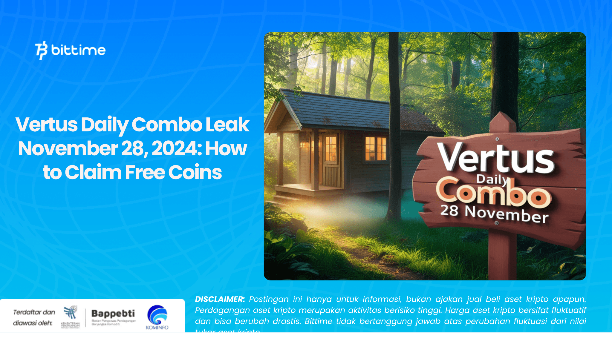 Vertus Daily Combo Leak November 28, 2024: How to Claim Free Coins