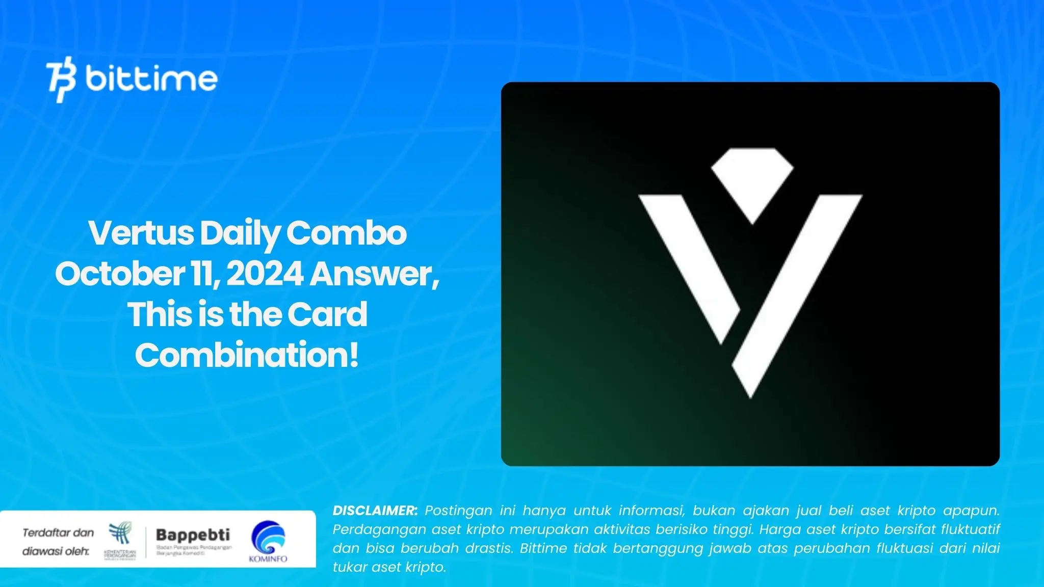 Vertus Daily Combo October 11, 2024 Answer, This is the Card Combination!.webp