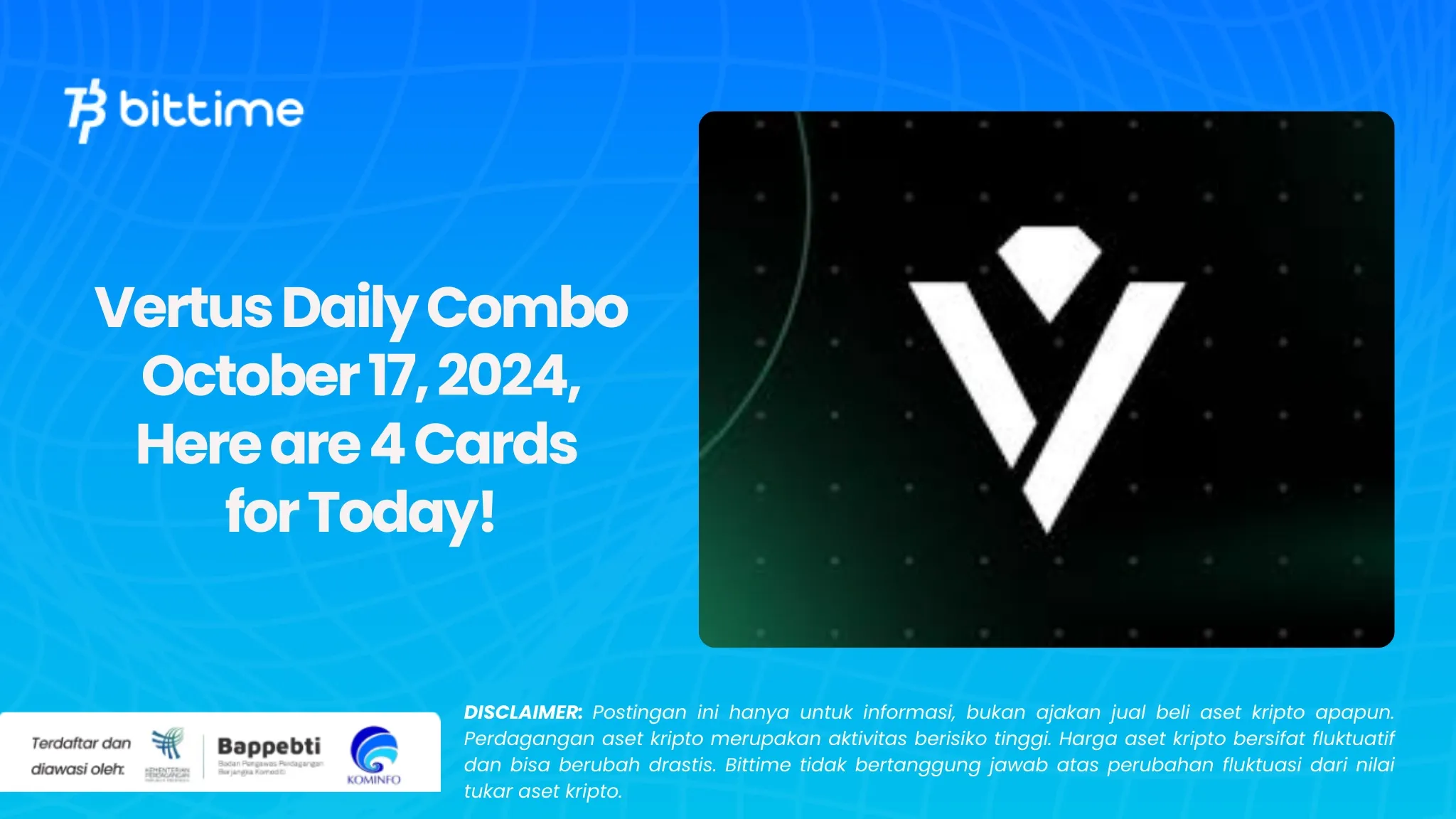 Vertus Daily Combo October 17, 2024