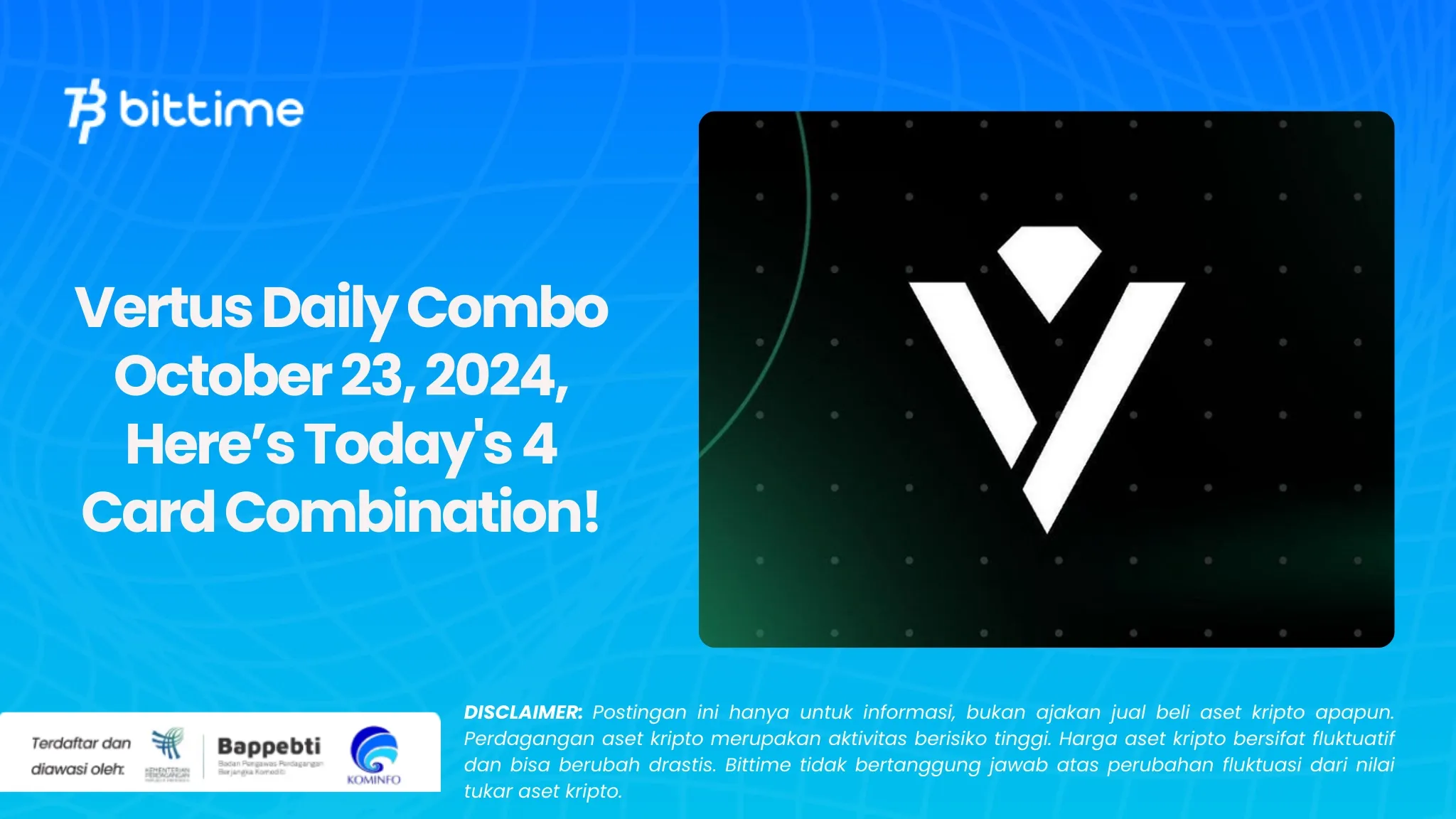 Vertus Daily Combo October 23, 2024