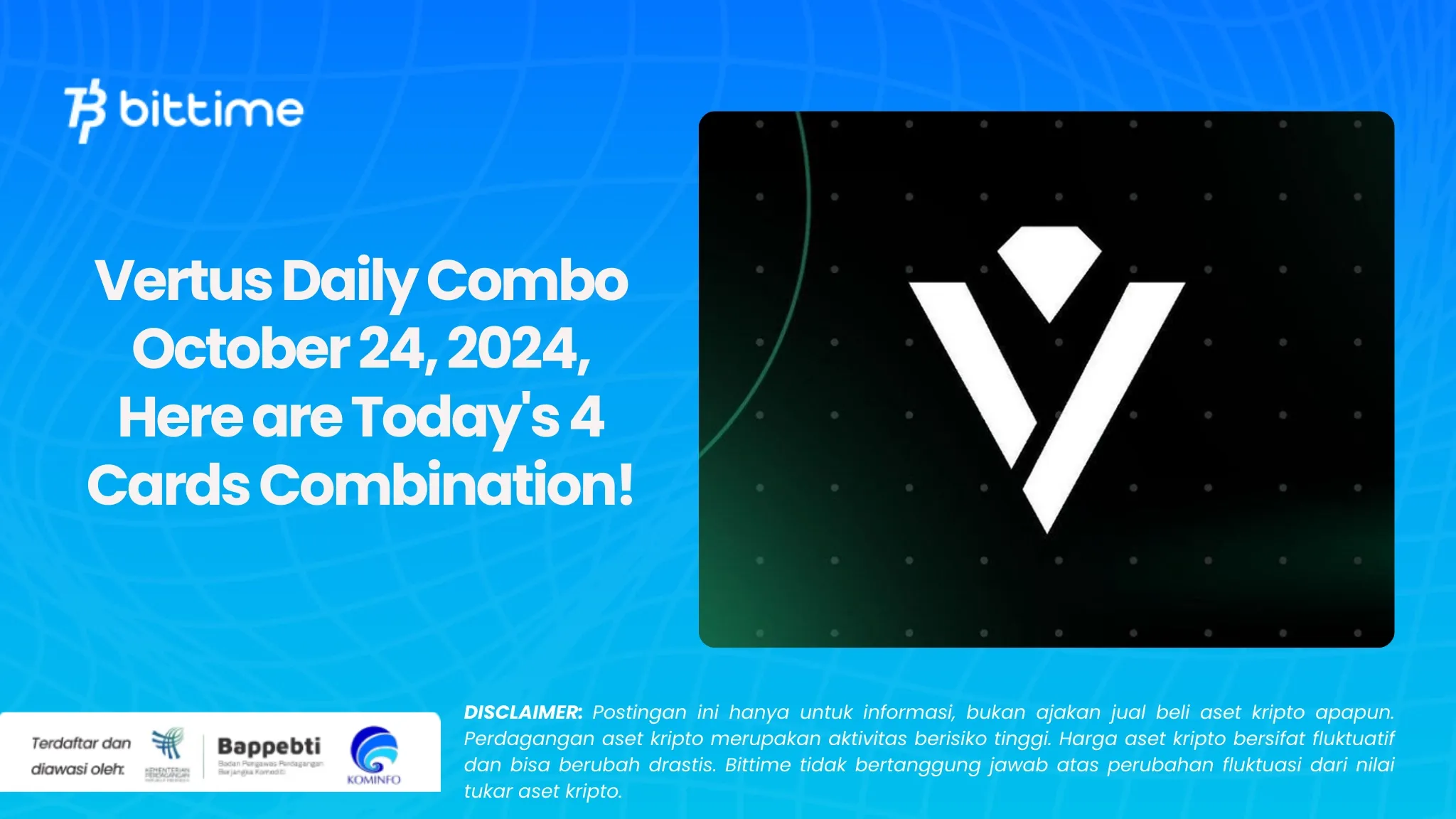 Vertus Daily Combo October 24, 2024