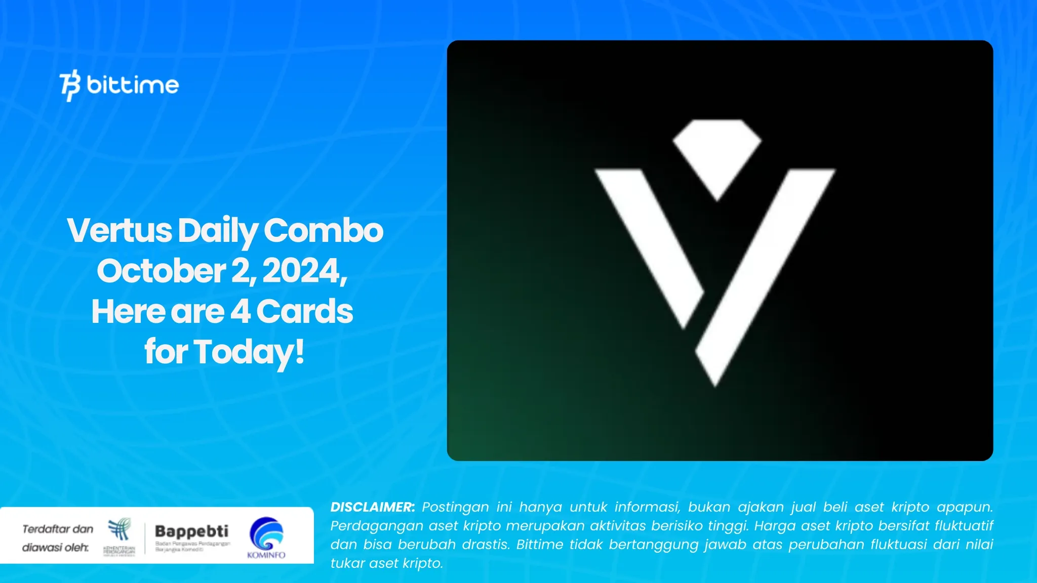 Vertus Daily Combo October 2, 2024