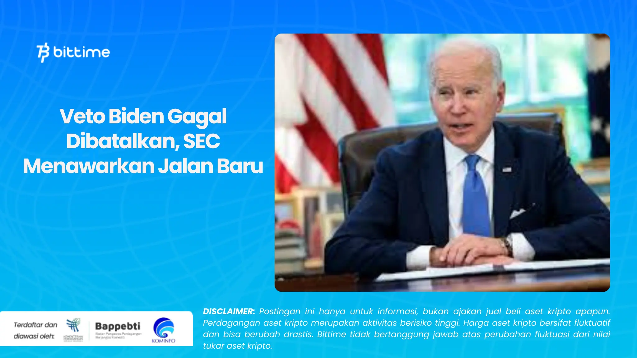 Veto Biden Gagal Dibatalkan, SEC Menawarkan Jalan Baru