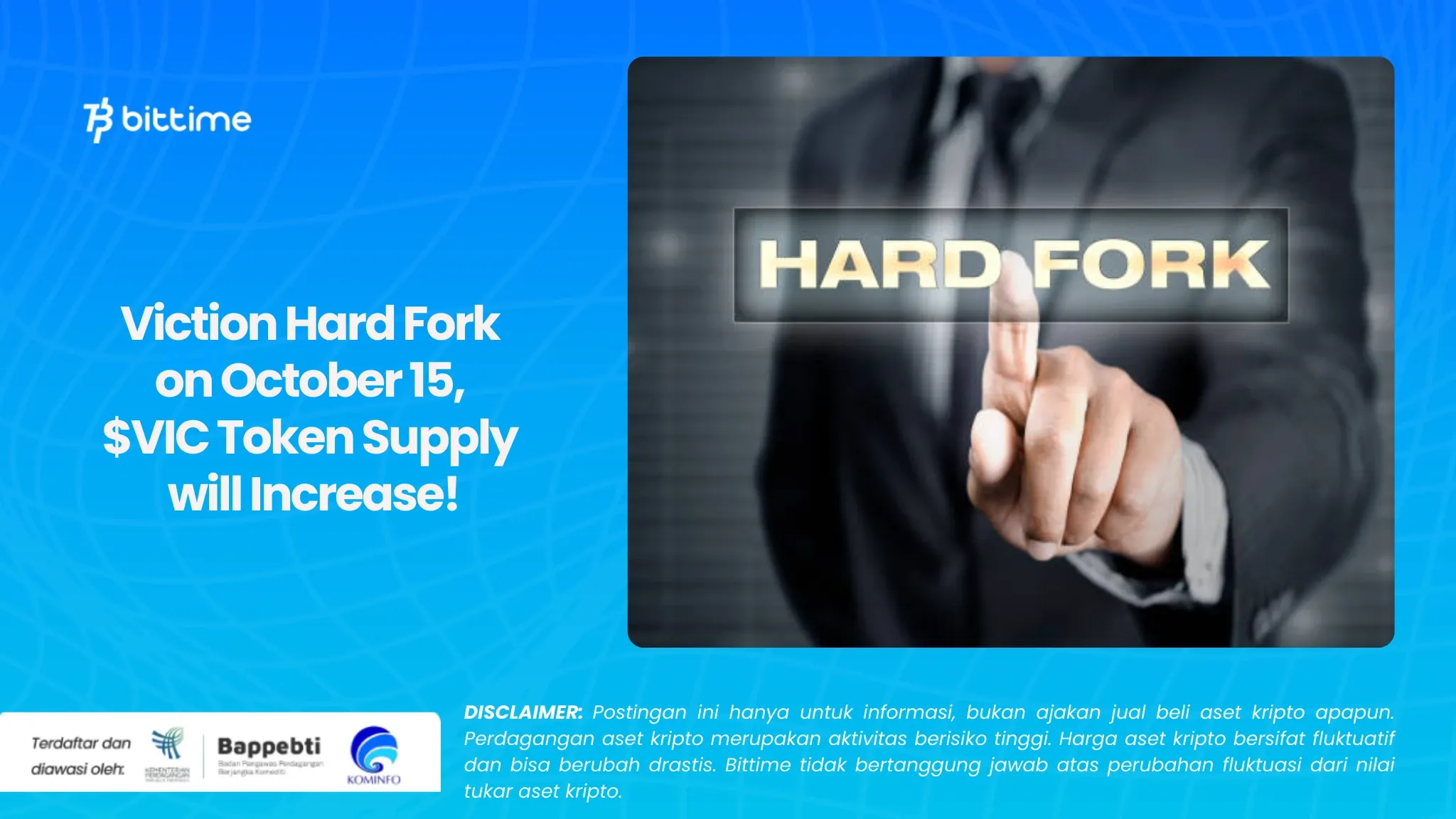 Viction Hard Fork on October 15, $VIC Token Supply will Increase!