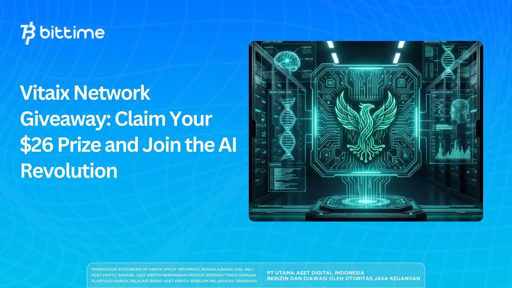 Vitaix Network Giveaway: Claim Your $26 Prize and Join the AI ​​Revolution