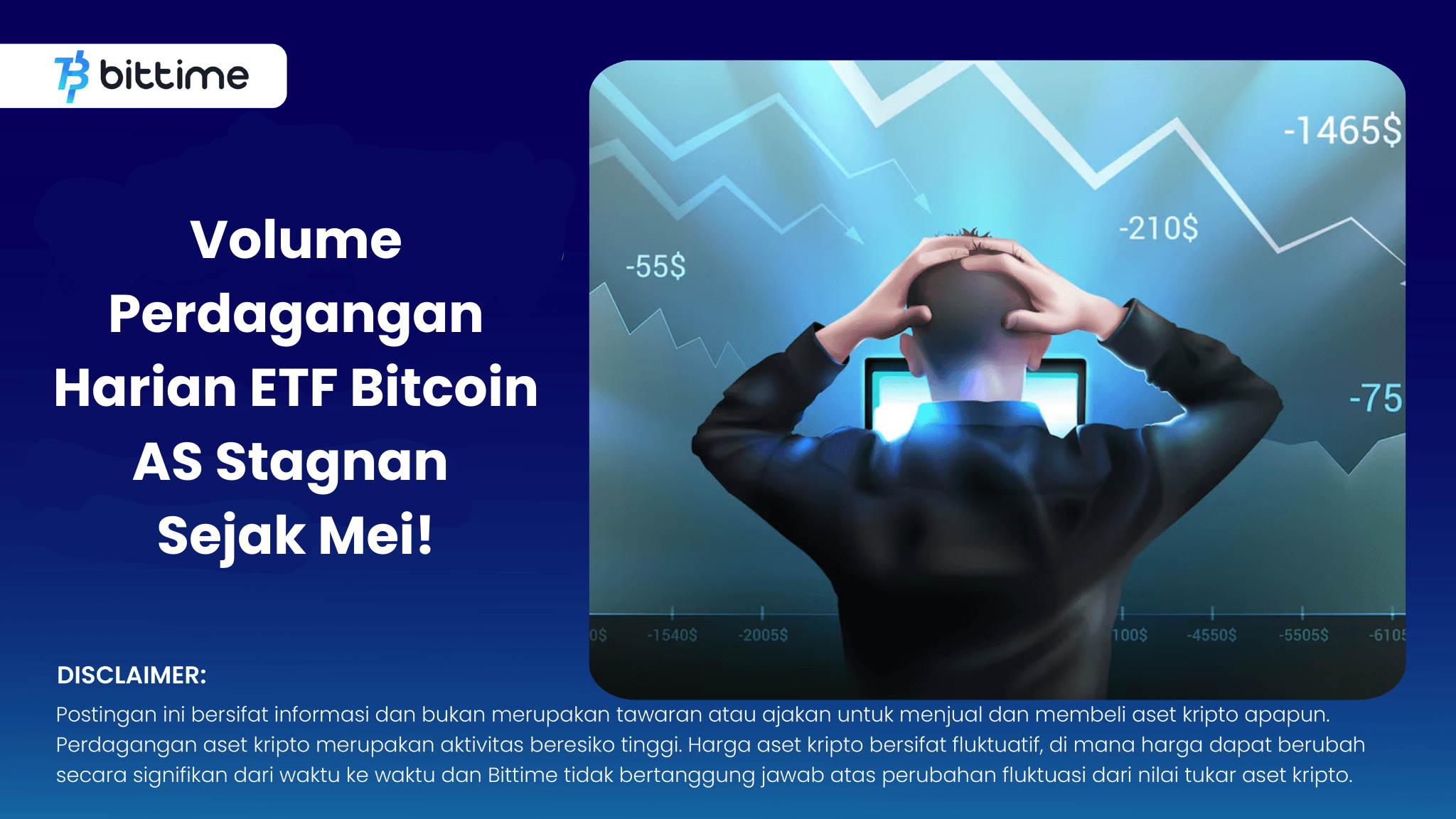 Volume Perdagangan Harian ETF Bitcoin AS Stagnan Sejak Mei!.png