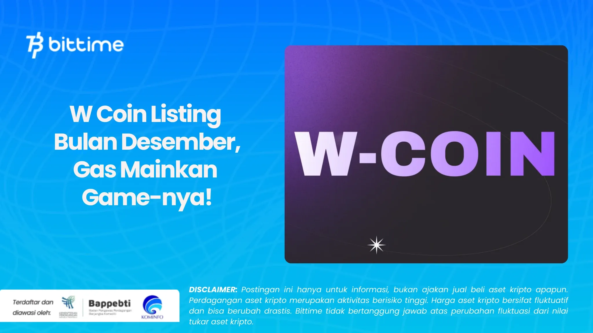 W Coin Listing