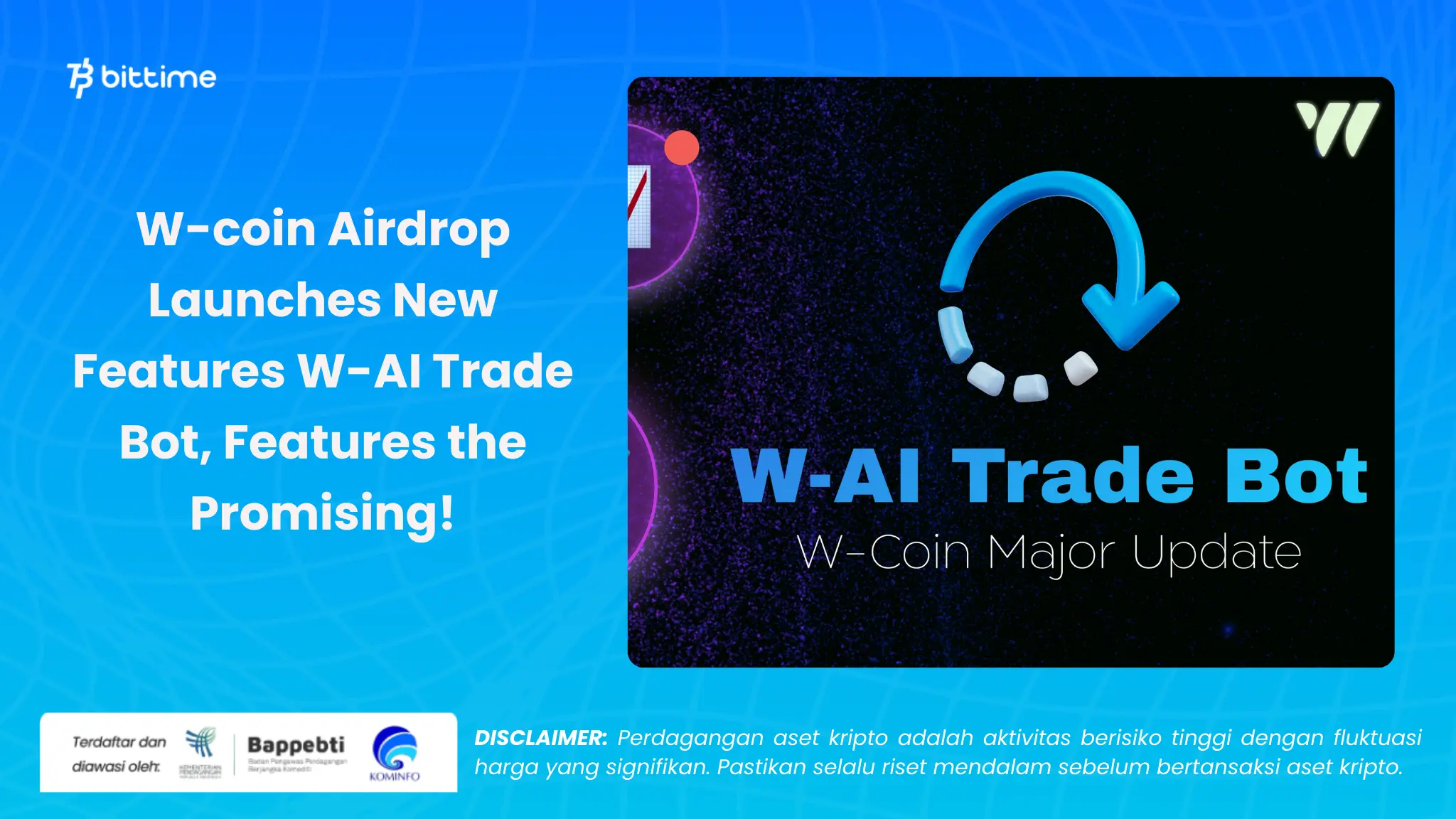 W-coin Luncurkan Fitur Baru W-AI Trade Bot - Bittime (2).webp