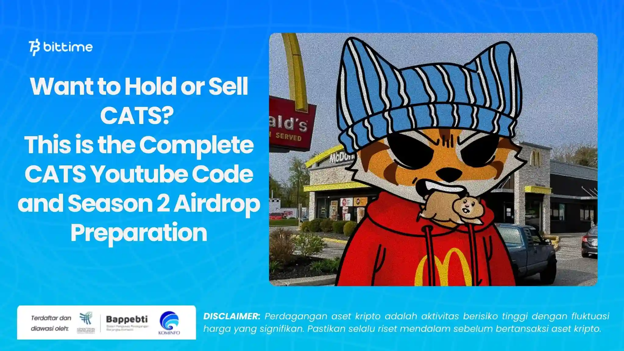 Want to Hold or Sell CATS This is the Complete CATS Youtube Code and Season 2 Airdrop Preparation.webp