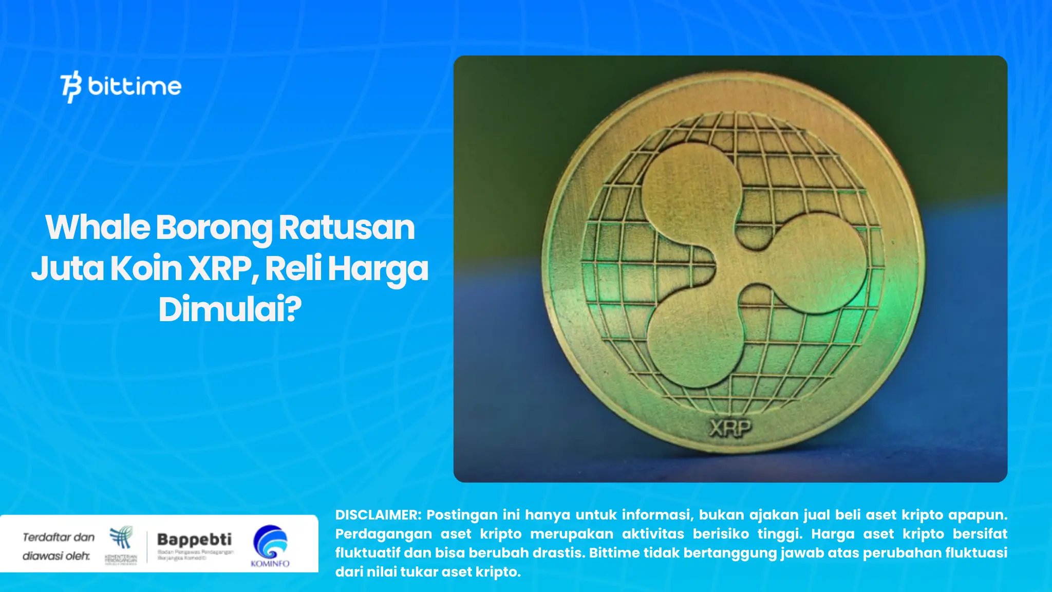 Whale Borong Ratusan Juta Koin XRP, Reli Harga Dimulai.webp