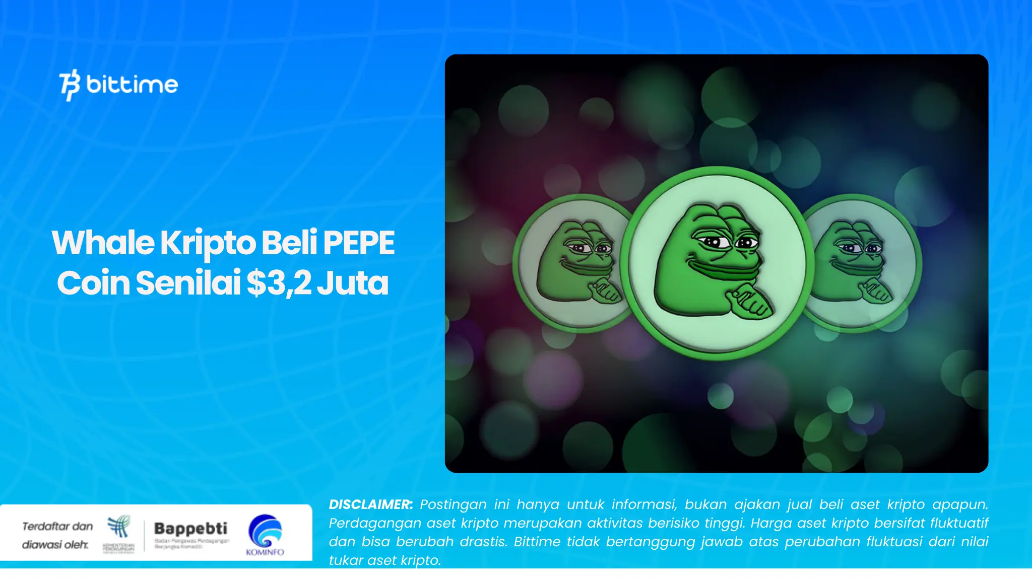 Whale Kripto Beli PEPE Coin Senilai $3,2 Juta.webp