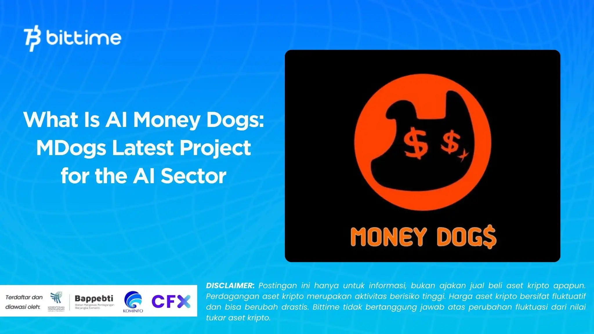 What Is AI Money Dogs: MDogs Latest Project for the AI ​​Sector